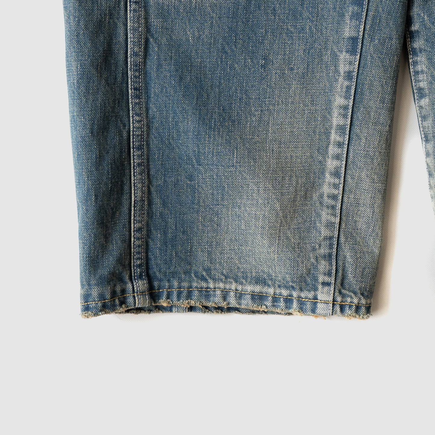 ROTOL/ Triple Seams 6P Denim Wide Damage "IND"