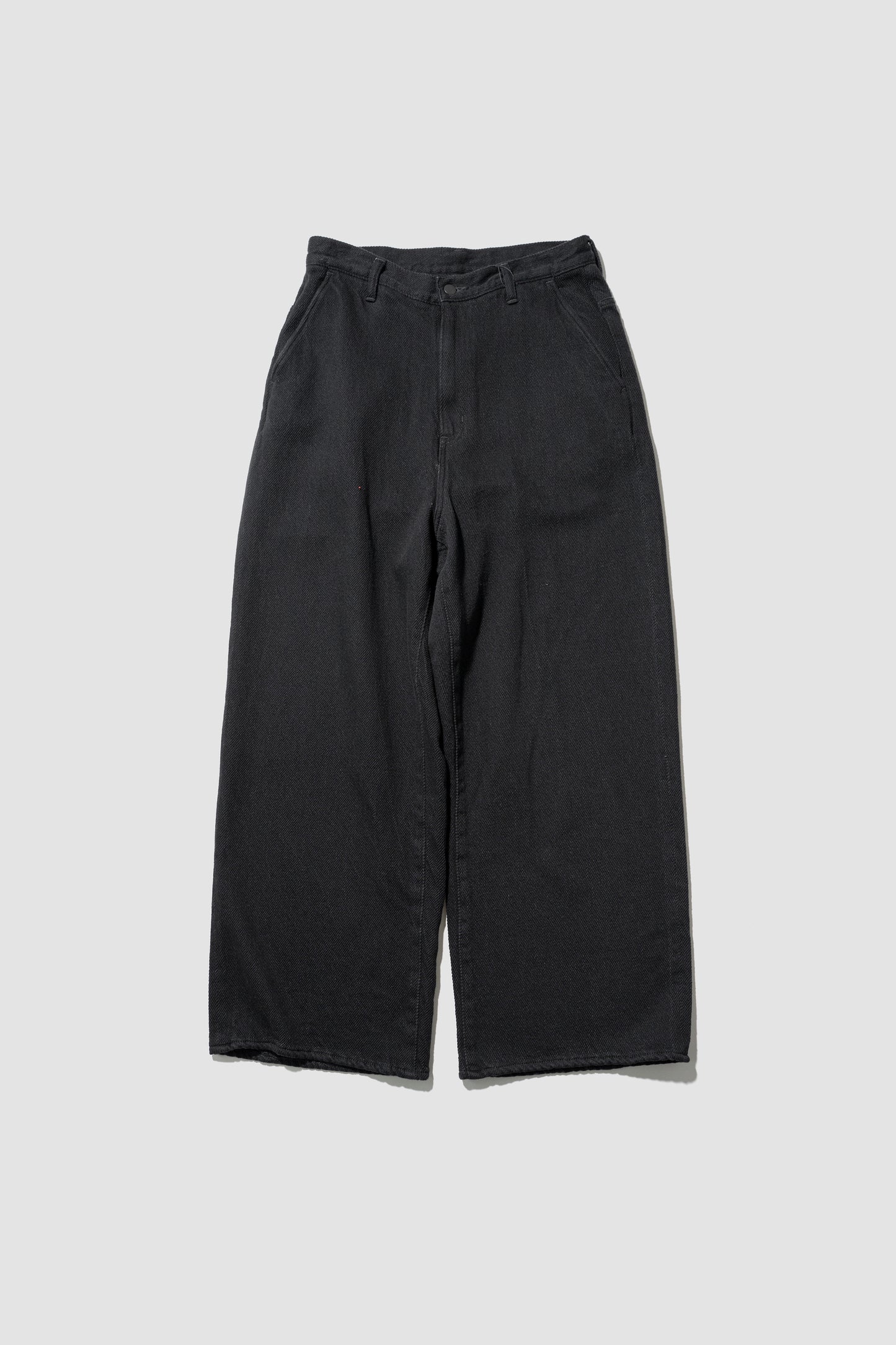 Afiit / LOOSE DENIM PANTS  "BLACK"