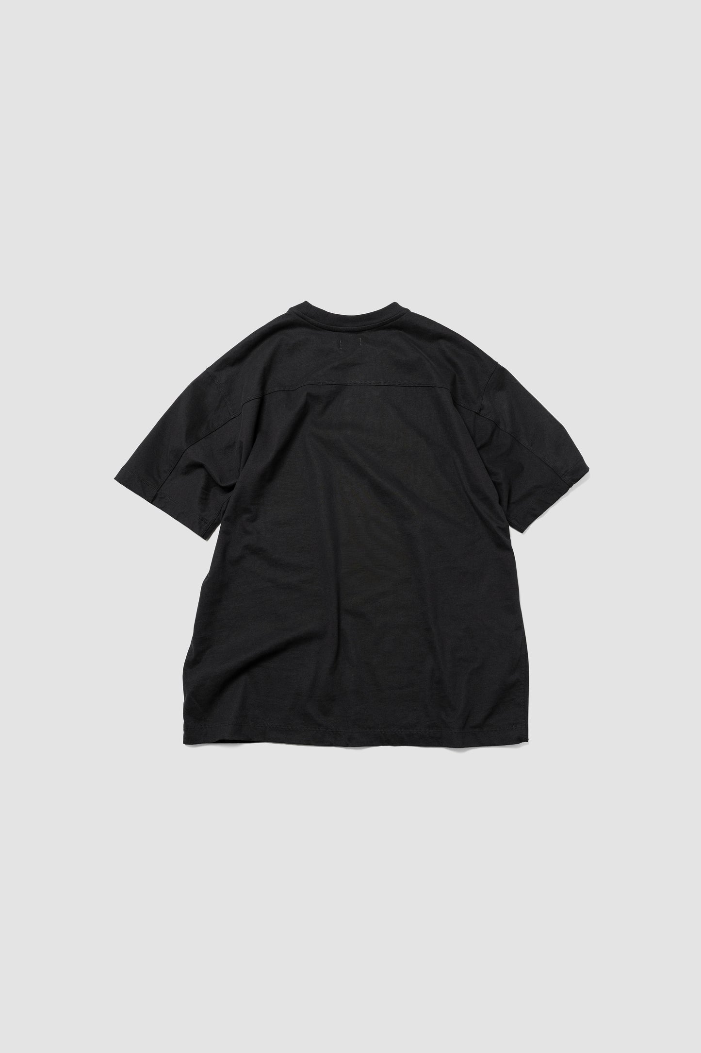 YOKE/ Suvin Cotton YOKE T-shirt "BLACK"