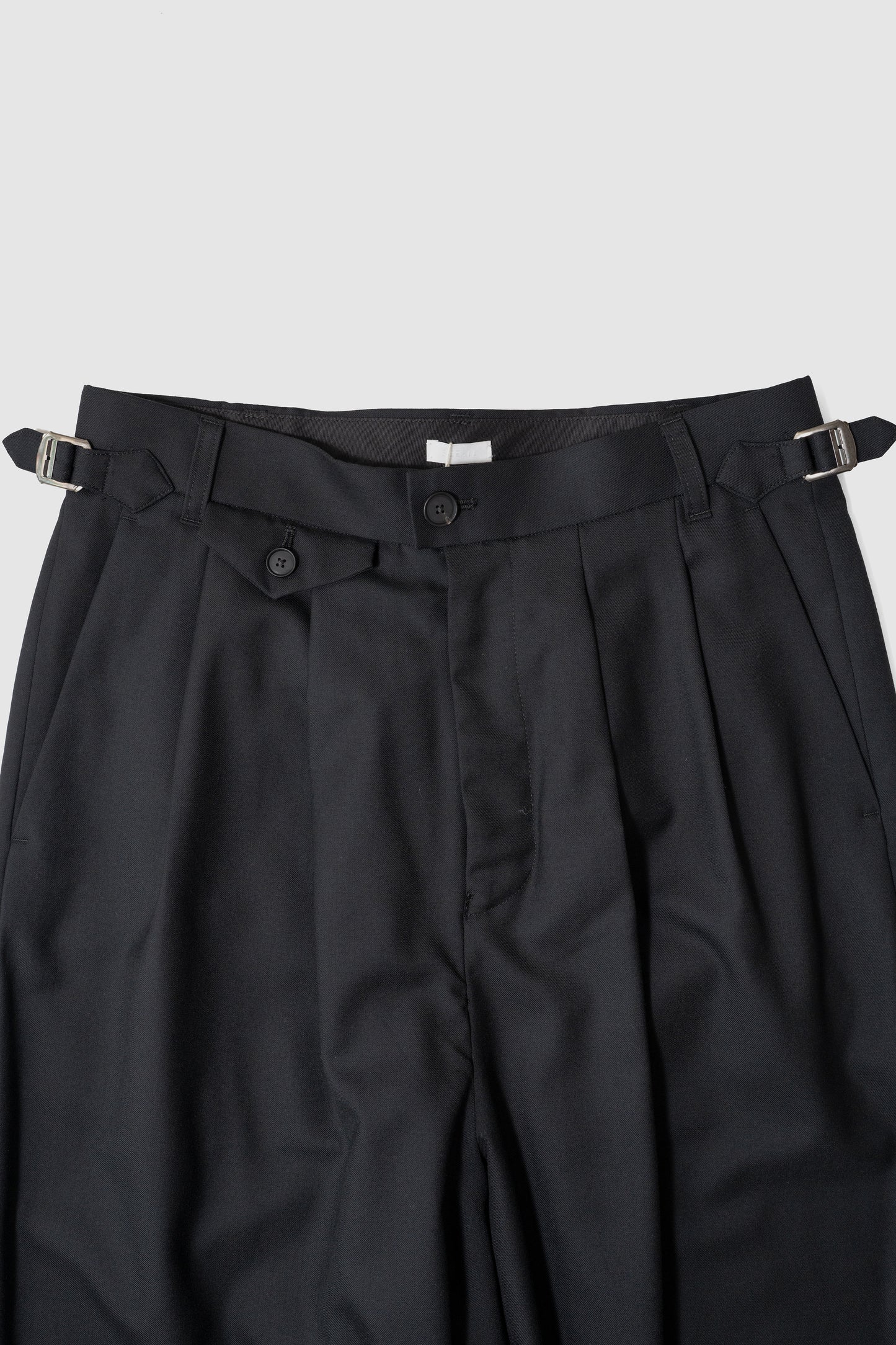 SEEALL/ 80'S PANTS "BLACK"