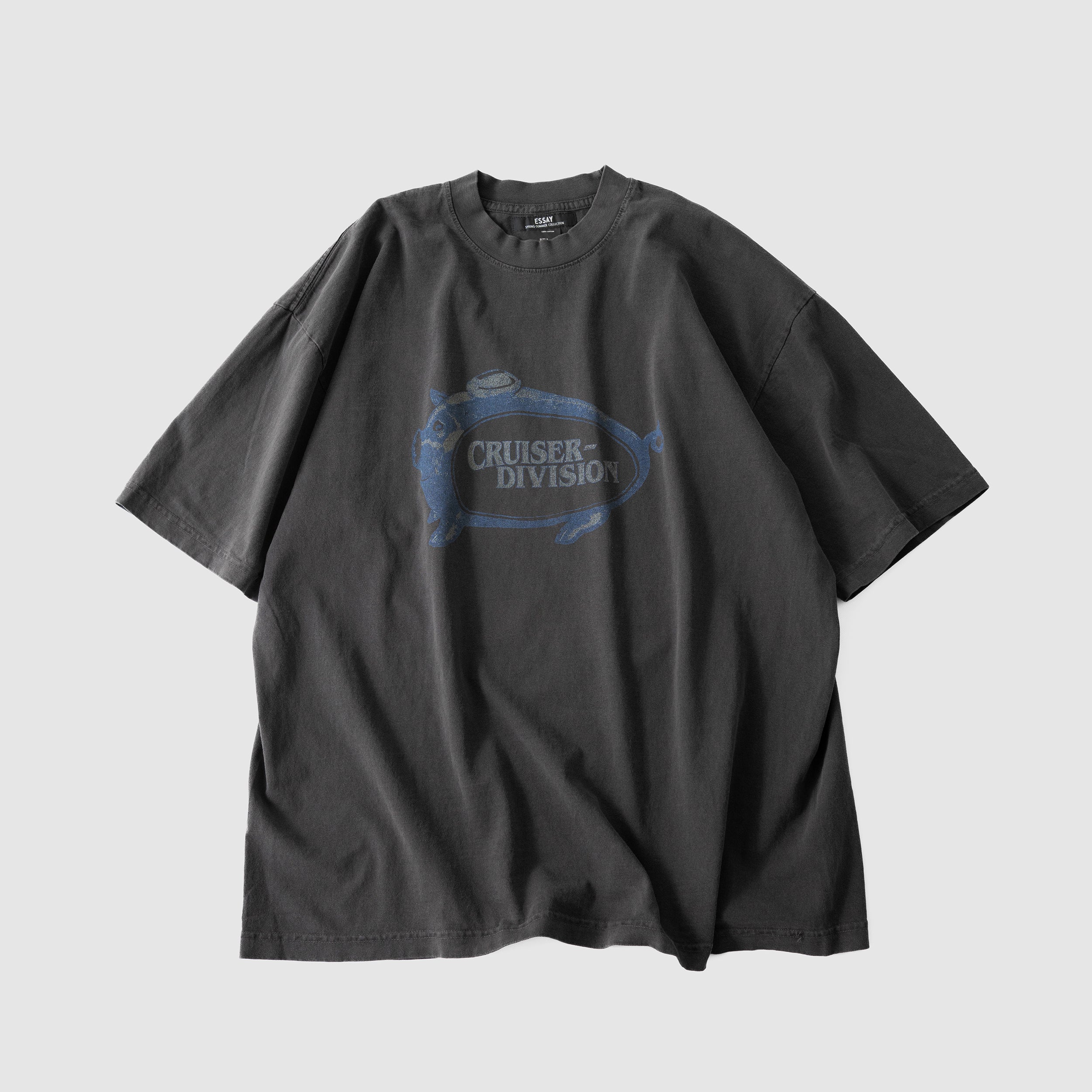 ESSAY(エッセイ)/ OVERSIZED GARMENT DYE T-SHIRT 