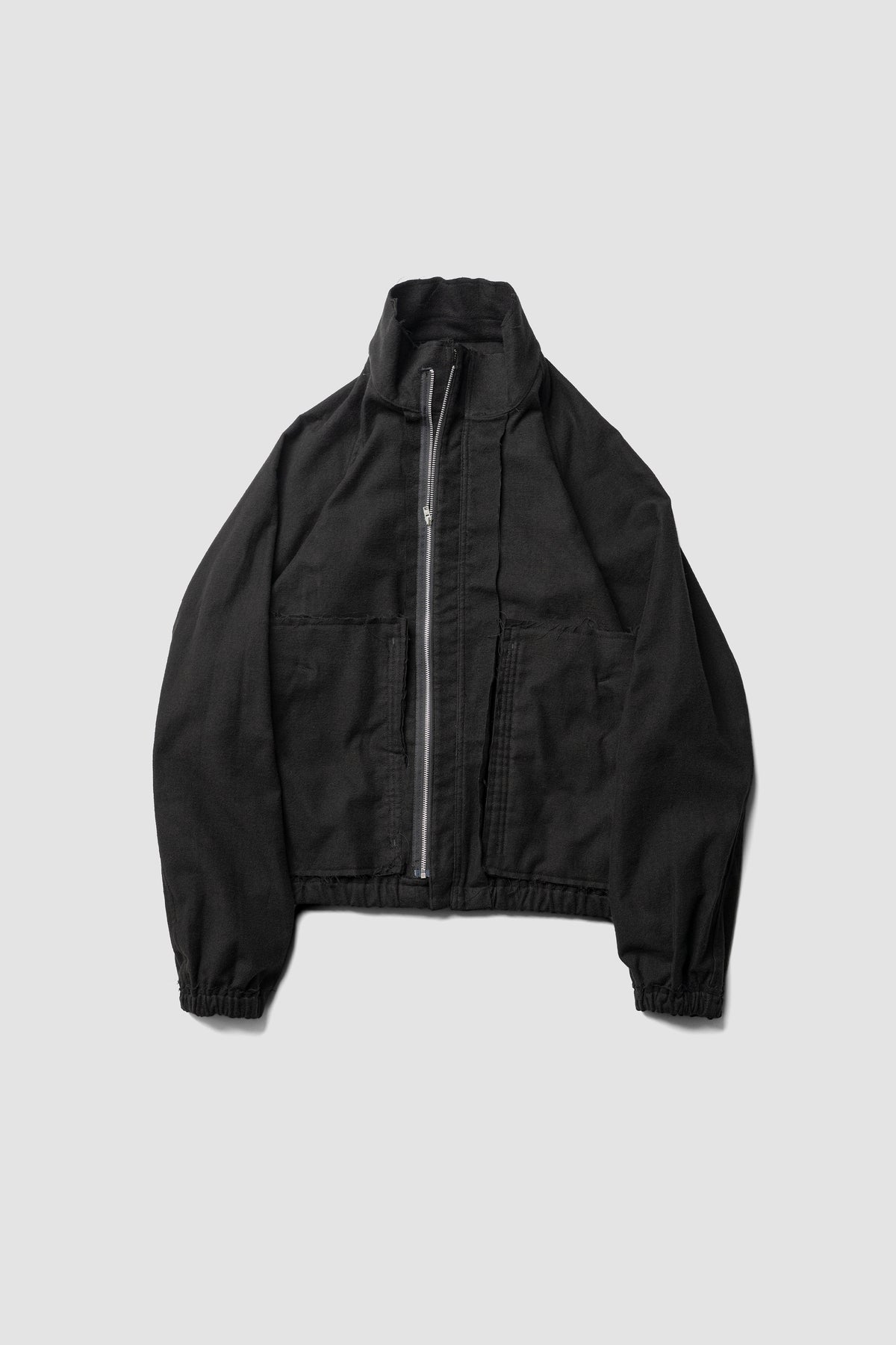 BIBLIOTHERK /  MOLESKIN ZIP SHORT BULOUSON "BLACK"