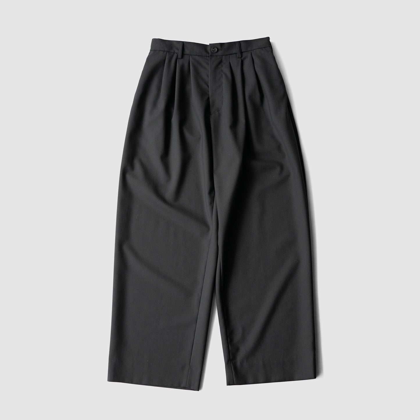 Afiit / 3TUCK SLACKS "BLACK"