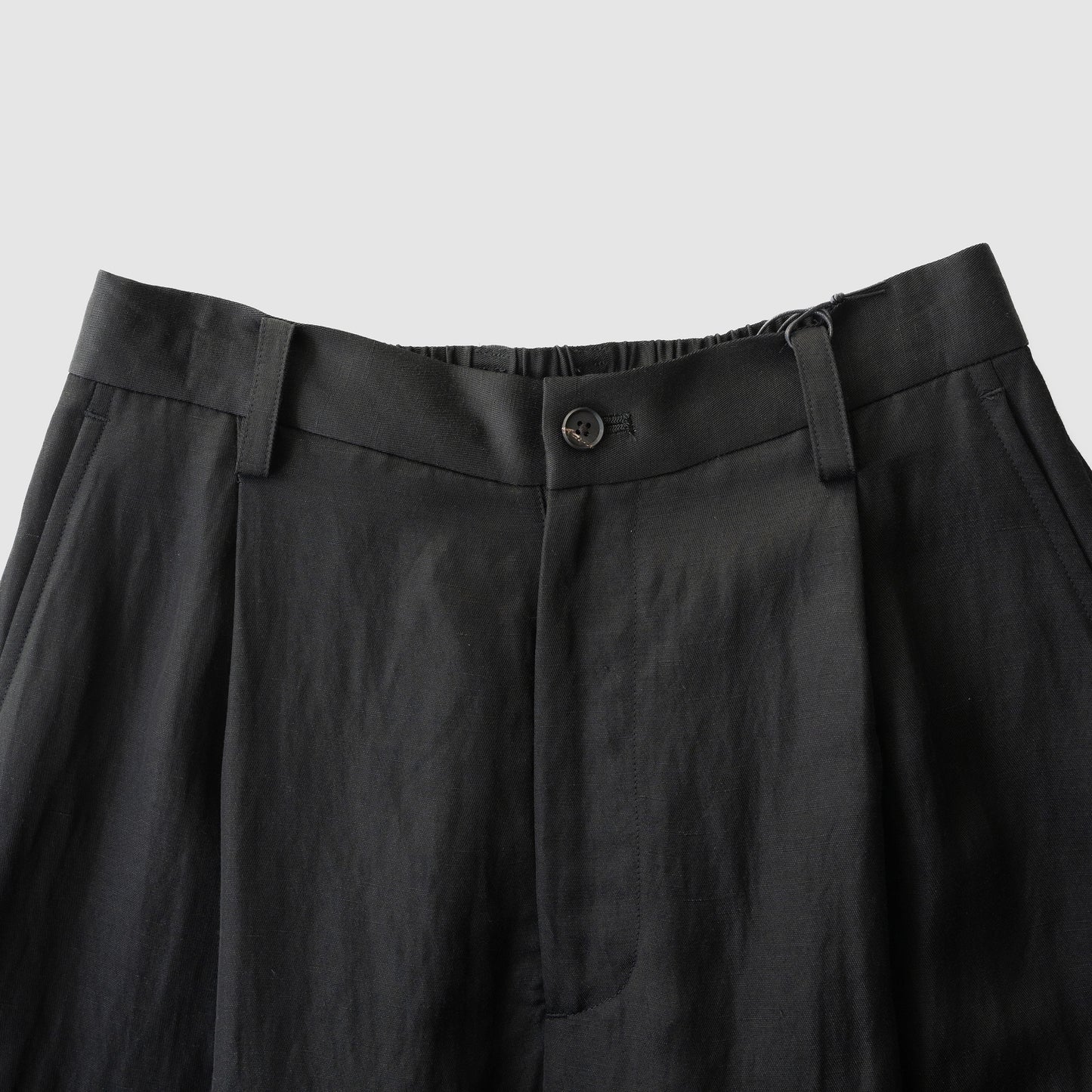 ssstein/ VIS/LI BRIGHT TWILL CARGO SHORT TROUSERS "BLACK"