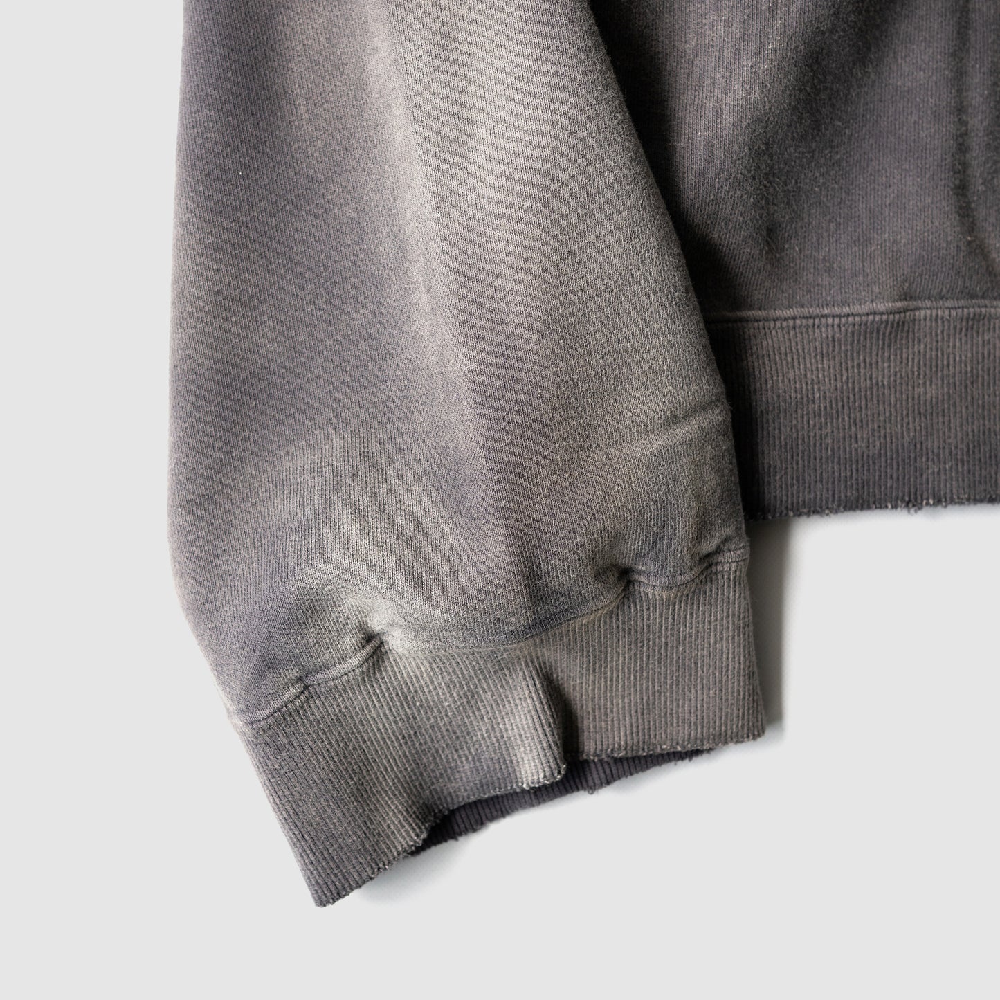 ANCELLM / UNEVENNESS SWEAT SHIRT "D.PLUM"