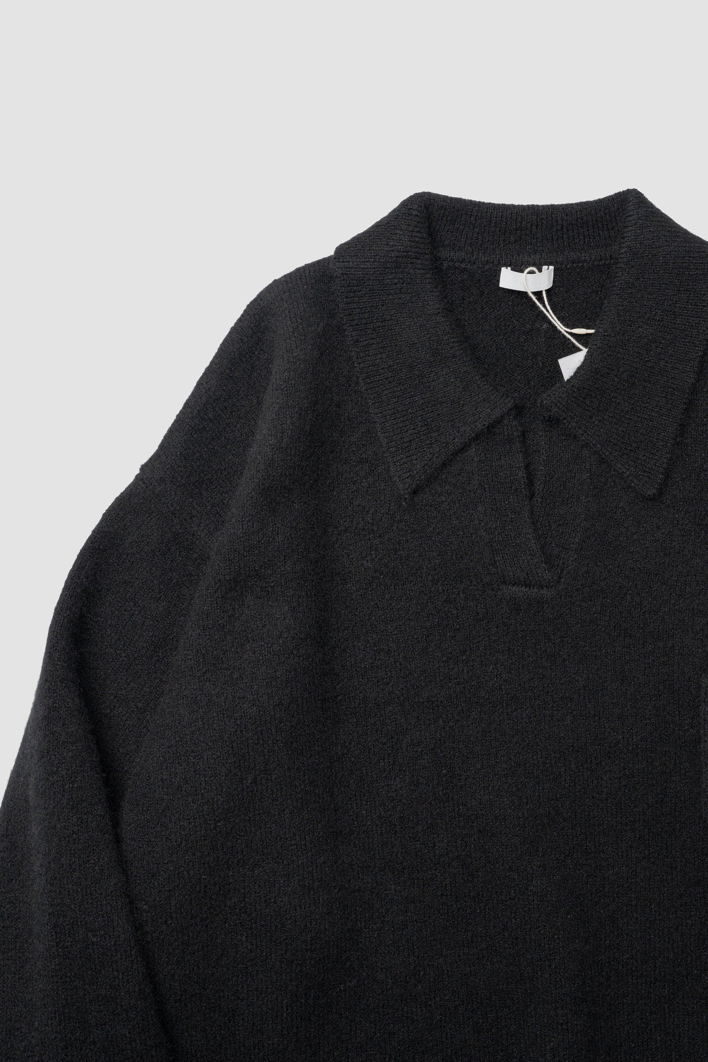 SEEALL/ SKIPPER POLO LS "BLACK"