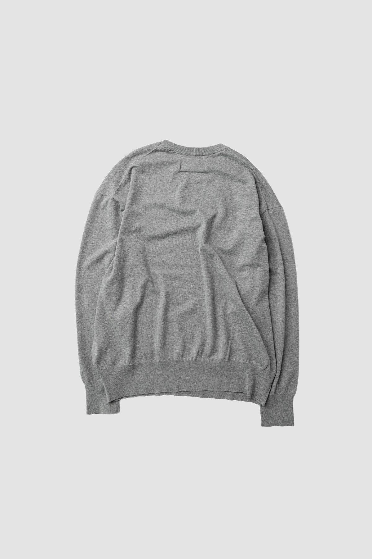 Afiit / COTTON CASHMERE LS  "GRAY"