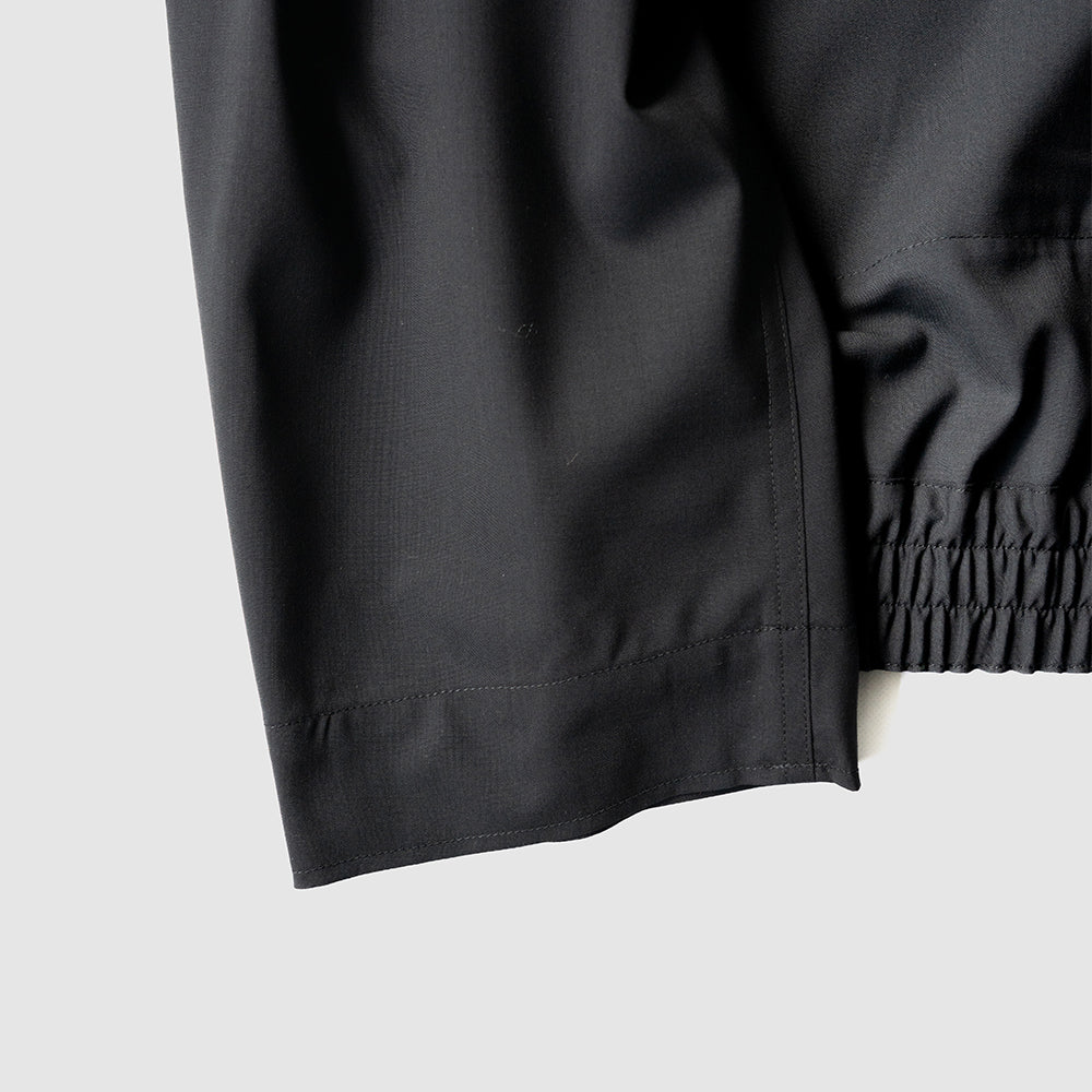 ESSAY/ WOOL ZIP JACKET "BLACK"