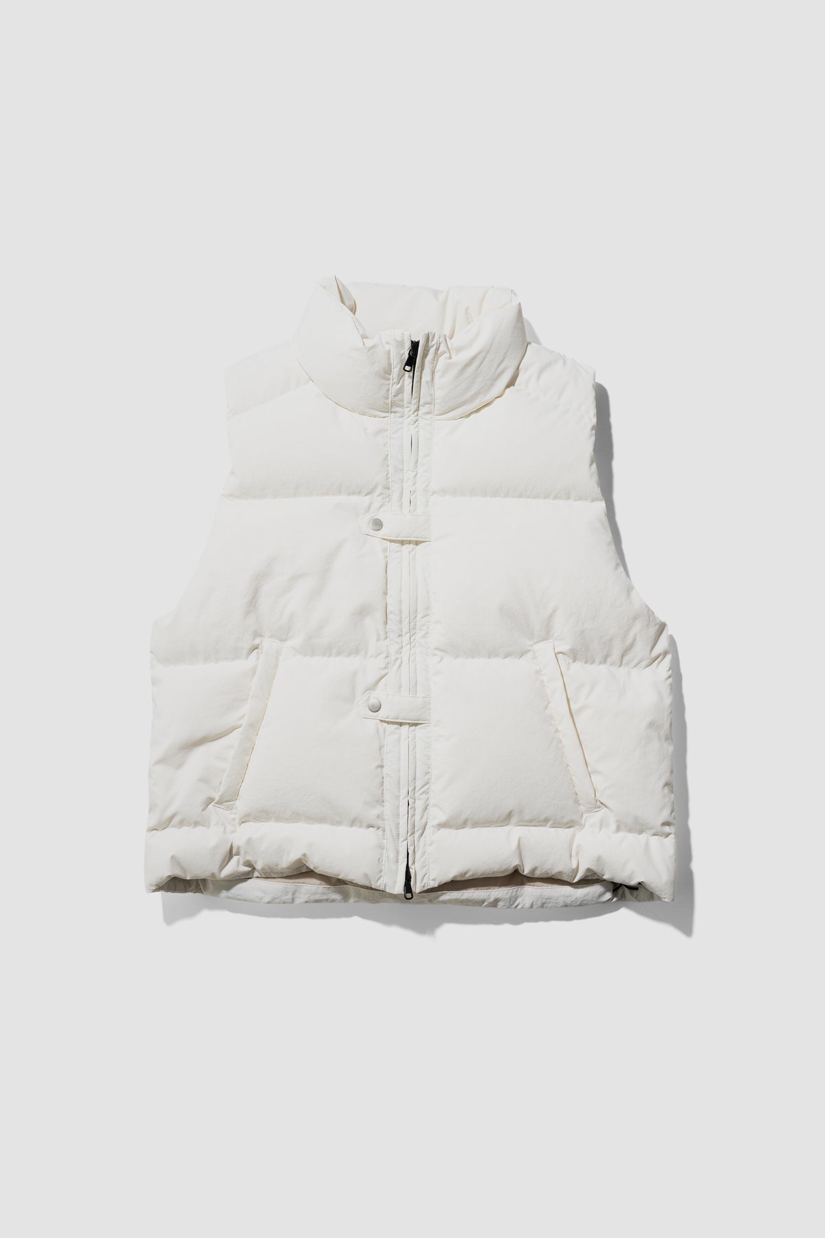 ANCELLM / DOWN VEST "WHITE"