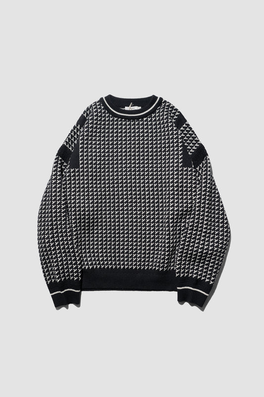 YASHIKI / Shinsetsu Knit "BLACK"