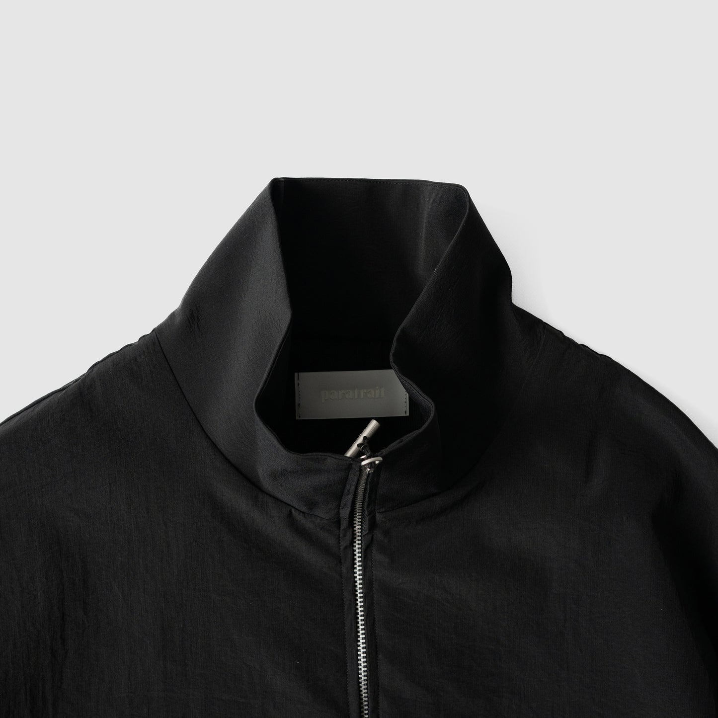paratrait/ BARK SKIN BLOUSON "BLACK"