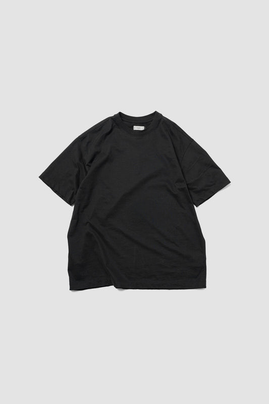 YOKE/ Suvin Cotton YOKE T-shirt "BLACK"