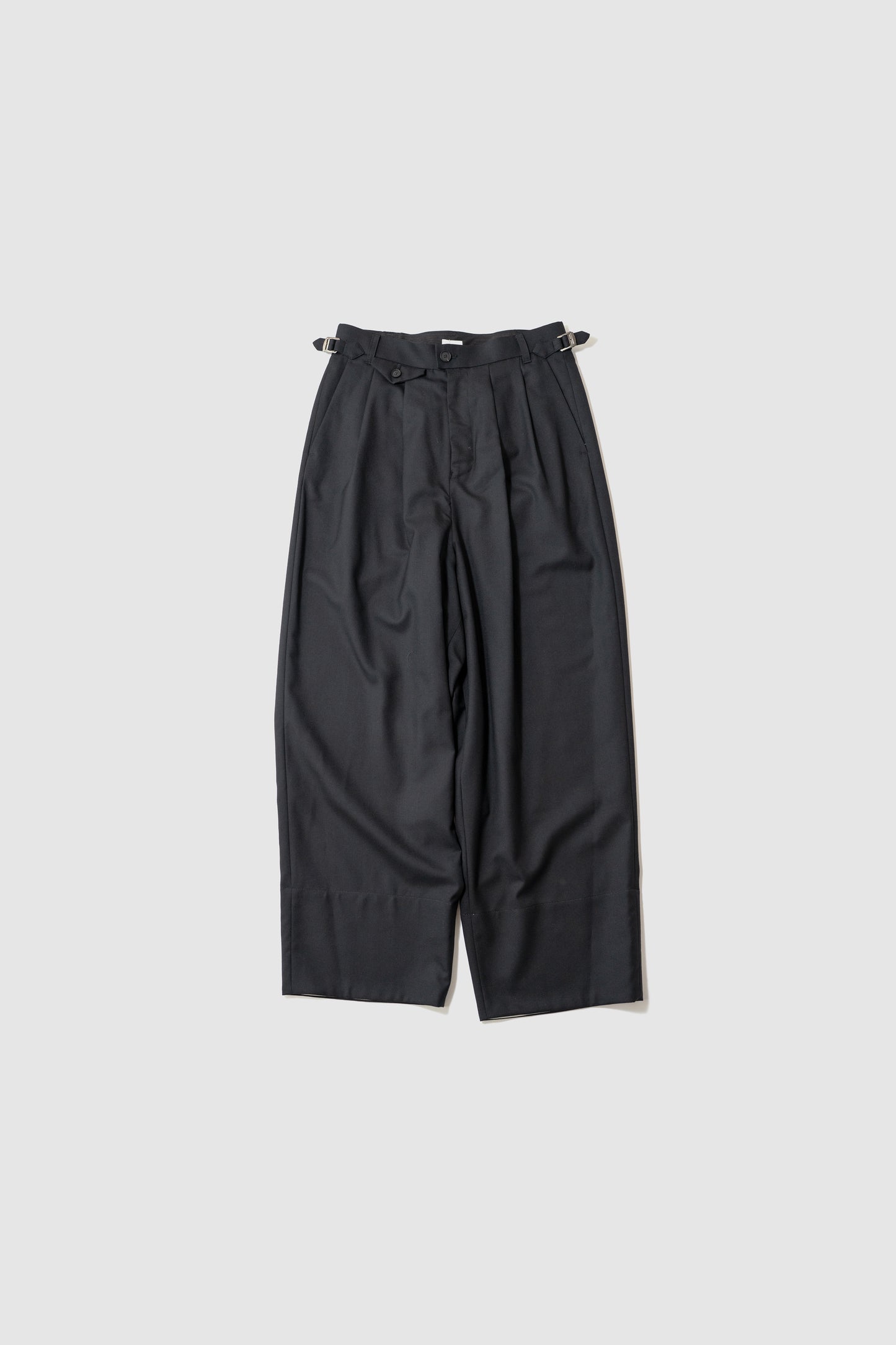 SEEALL/ 80'S PANTS "BLACK"