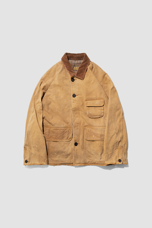 ANCELLM / REVERSIBLE WORK JACKET "CAMEL"
