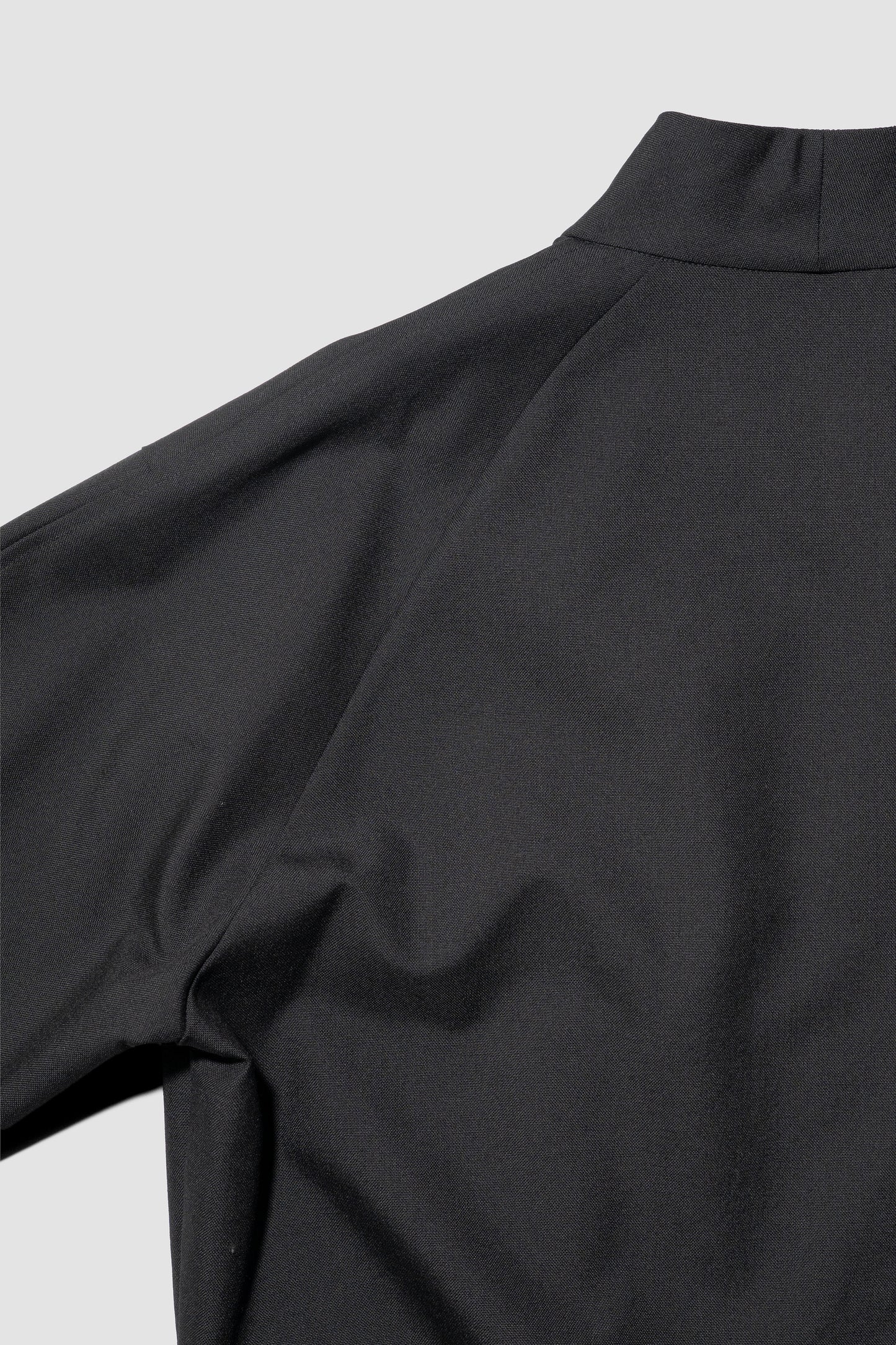 paratrait/ WOOL BLOUSON "BLACK"