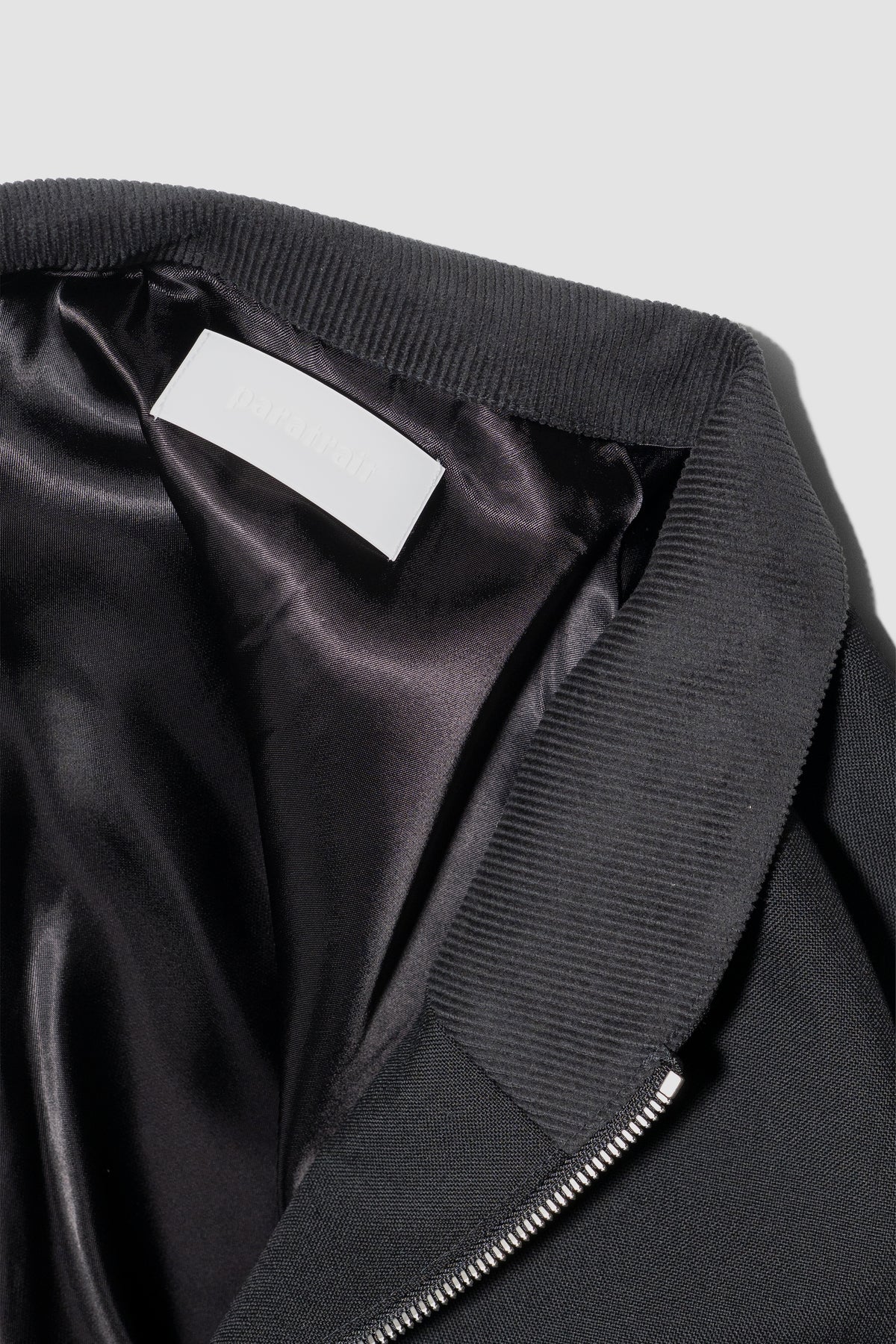 paratrait/ WOOL BLOUSON "BLACK"