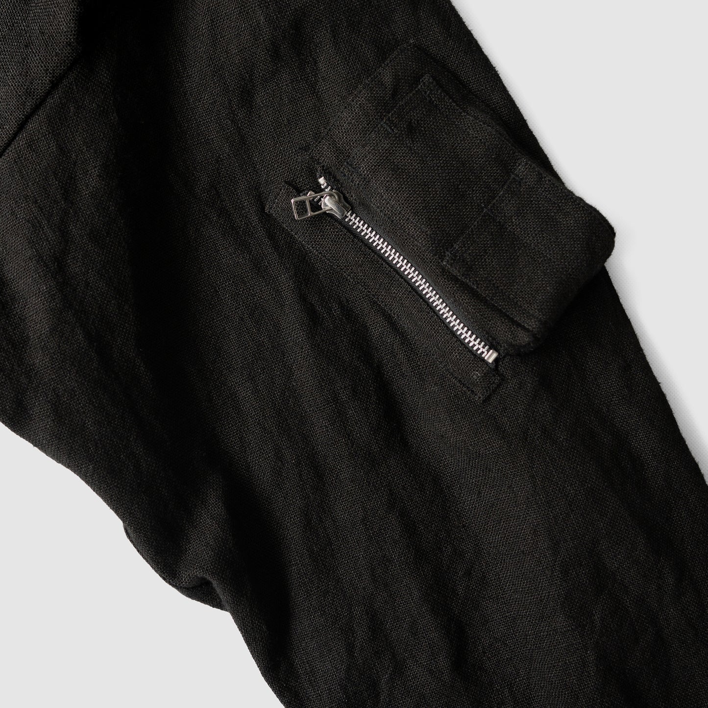 BIBLIOTHERK /  DRAPED MA1 BLOUSON "BLACK"