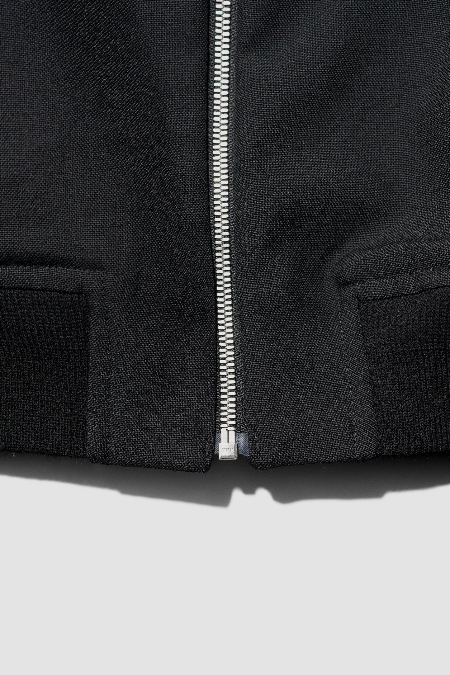 paratrait/ WOOL BLOUSON "BLACK"