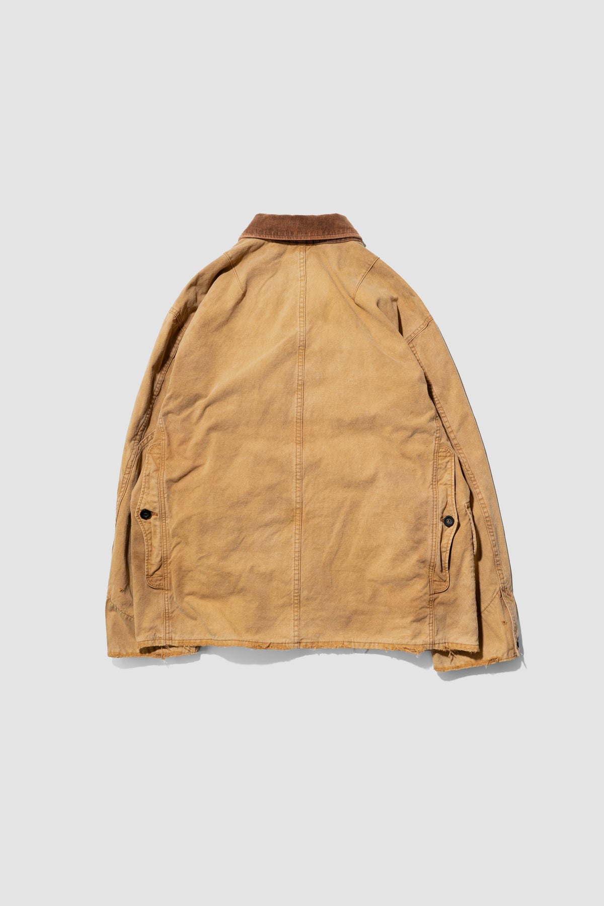 ANCELLM / REVERSIBLE WORK JACKET "CAMEL"