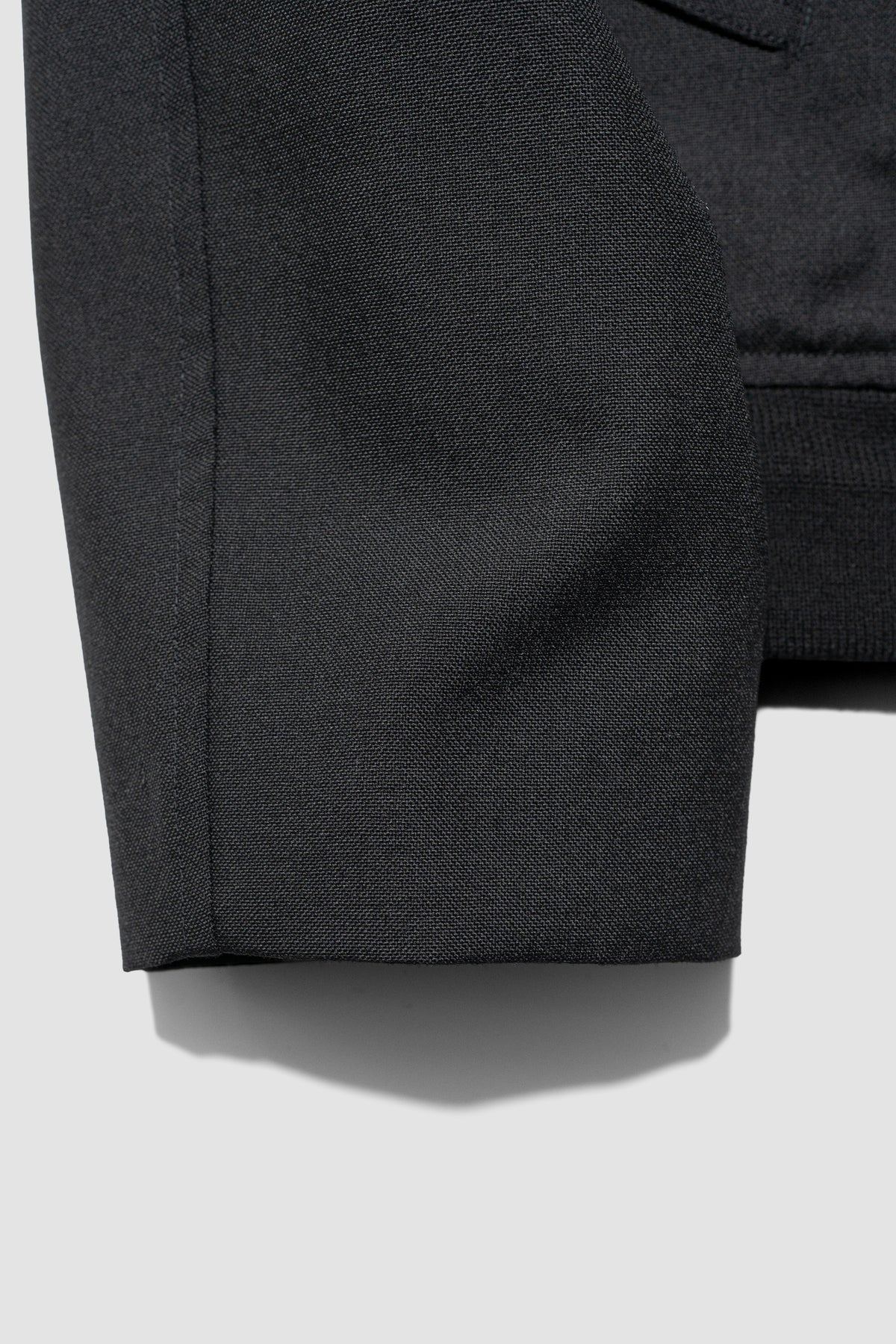 paratrait/ WOOL BLOUSON "BLACK"