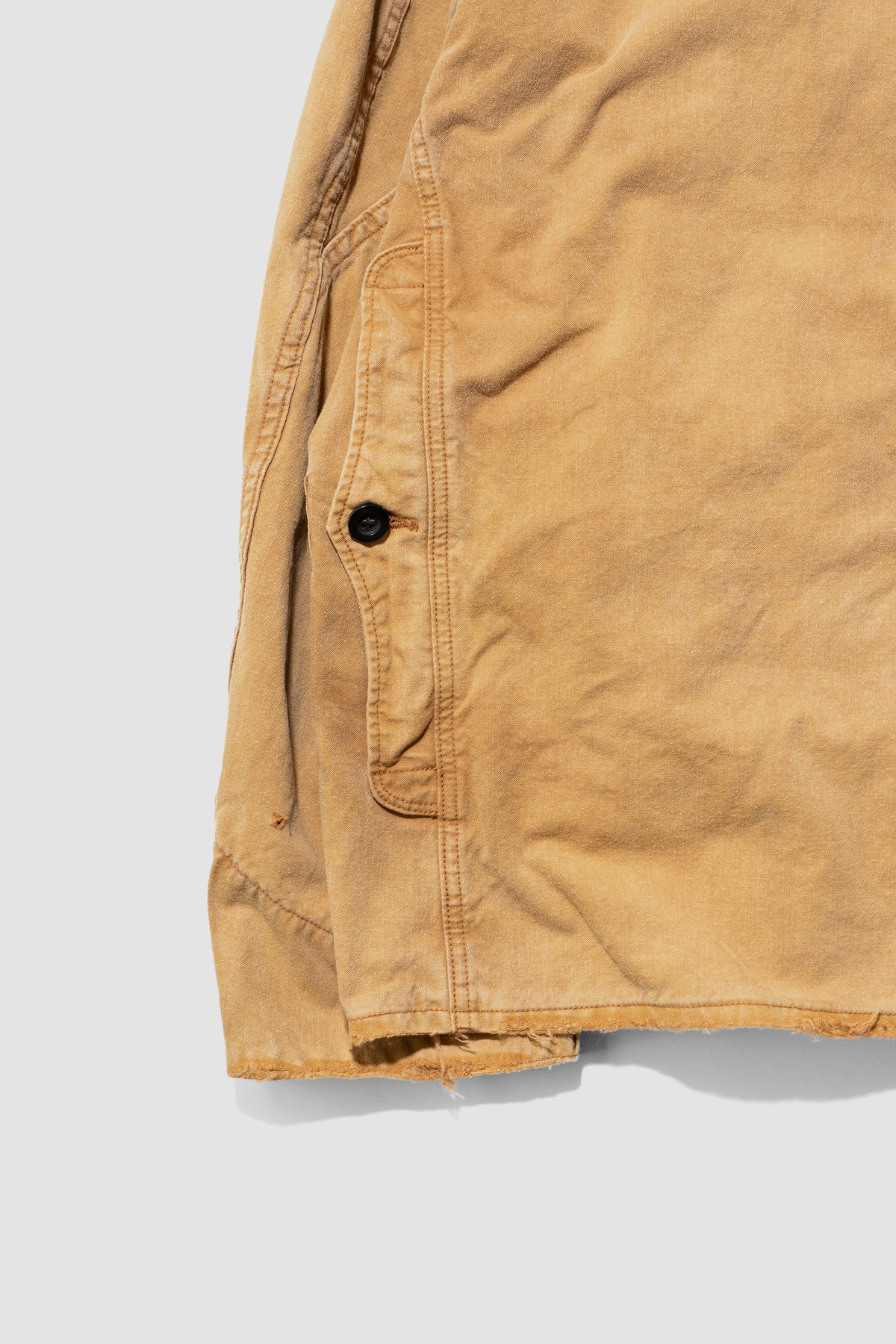 ANCELLM / REVERSIBLE WORK JACKET "CAMEL"