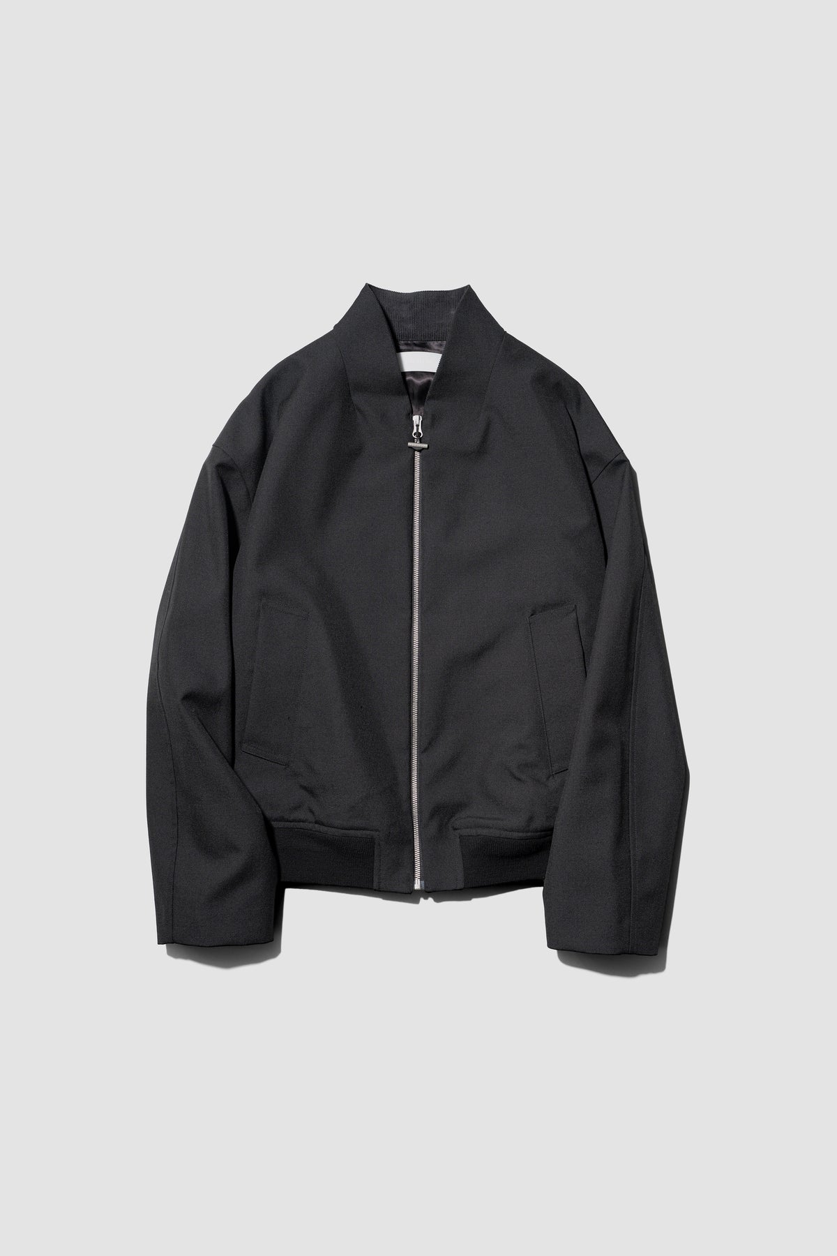 paratrait/ WOOL BLOUSON "BLACK"