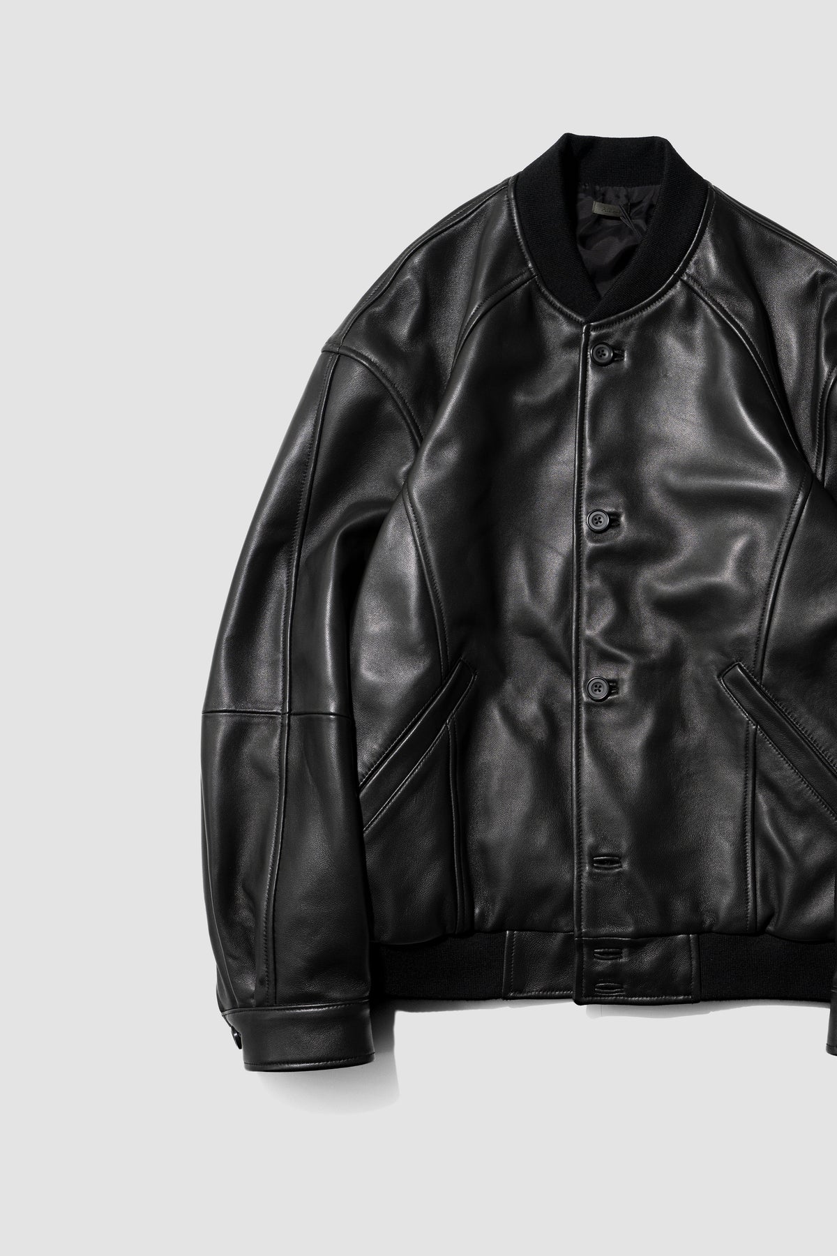 Antwort / LAMBSKIN BLOUSON "BLACK"