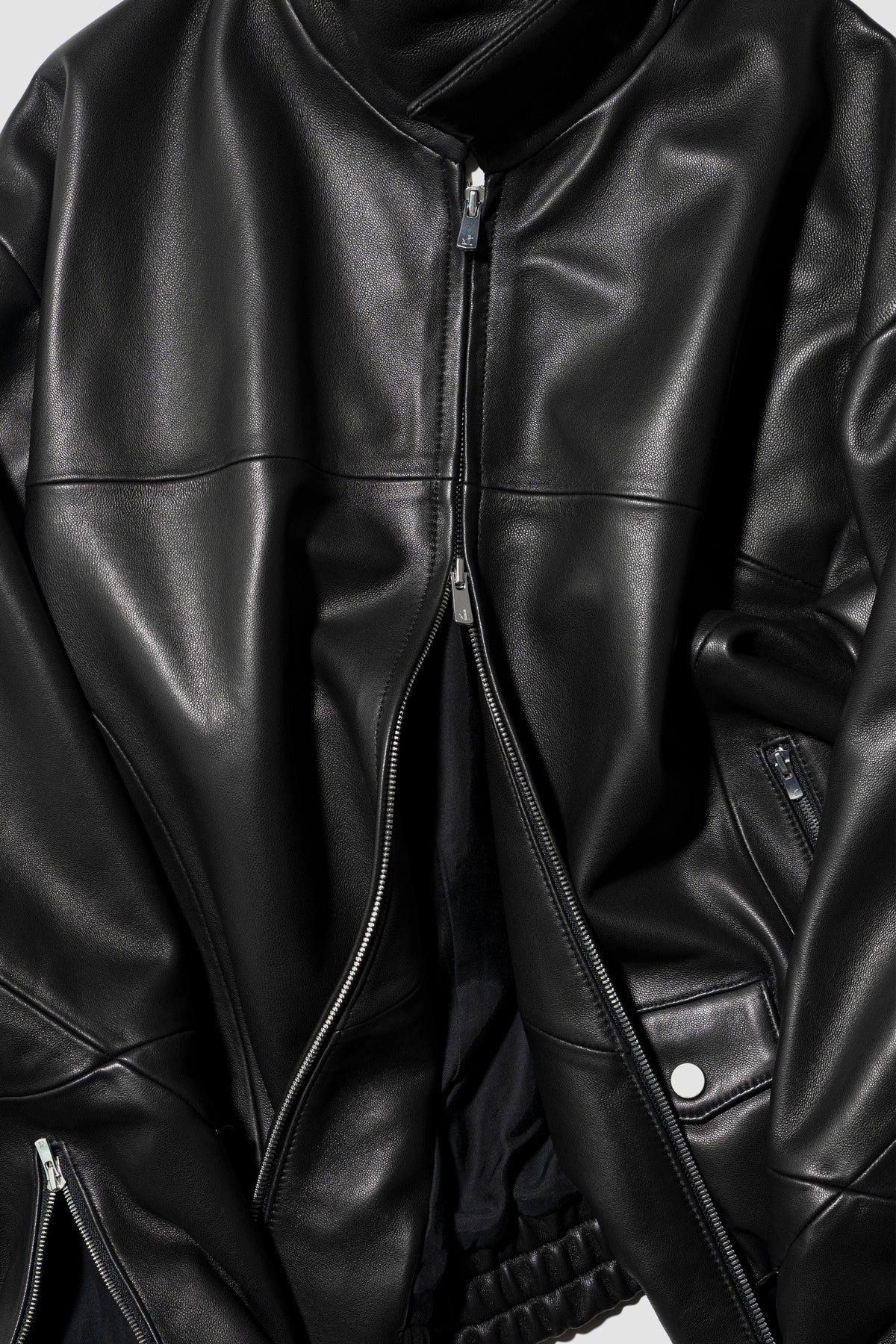 Afiit / LEATHER JACKET "BLACK"