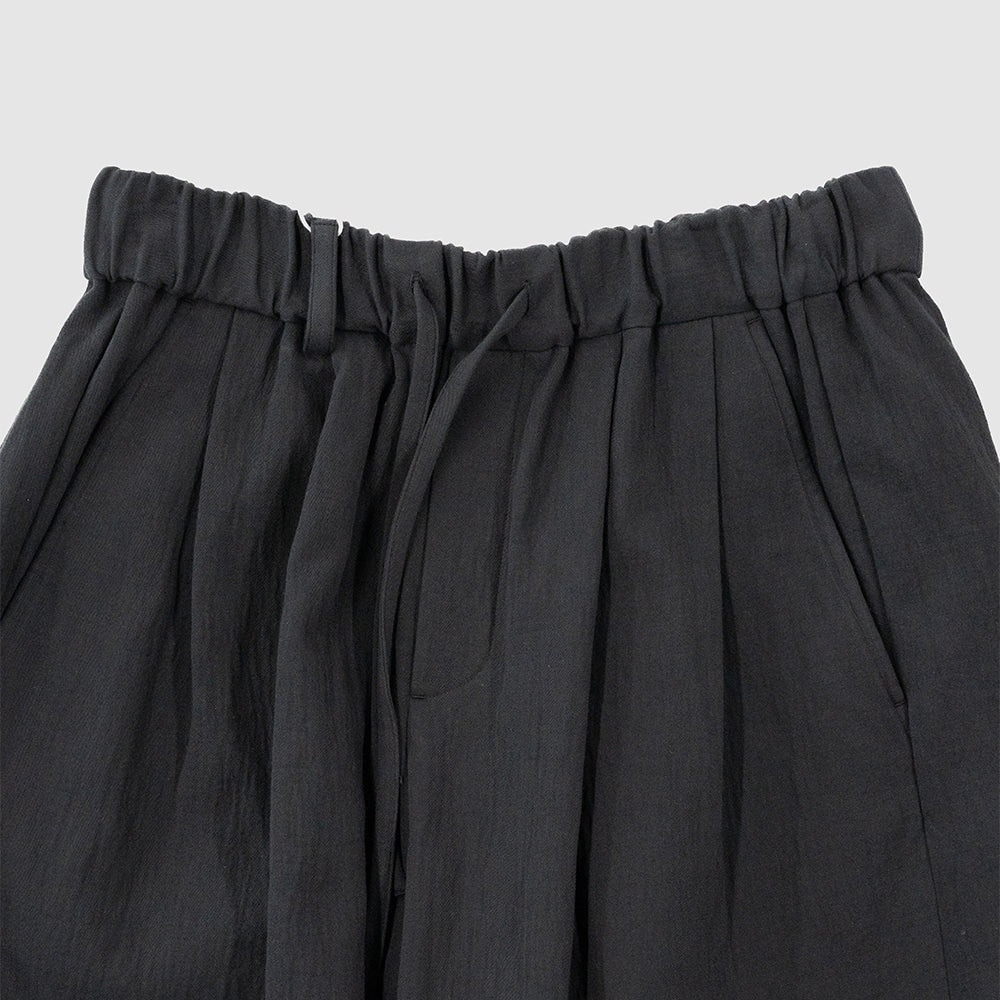 Blanc YM/ Cotton Buggy Half Pants "Black"