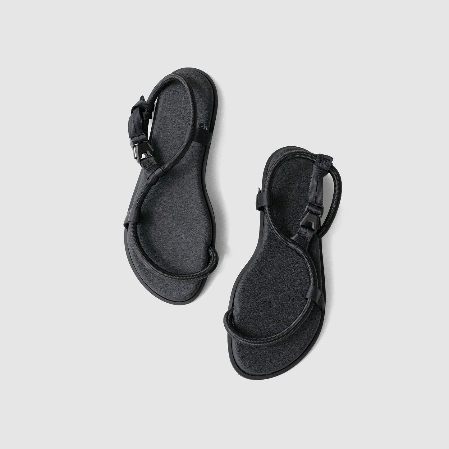 AM / String Sandals "BLACK"