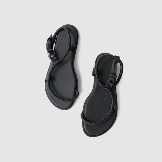 AM / String Sandals "BLACK"