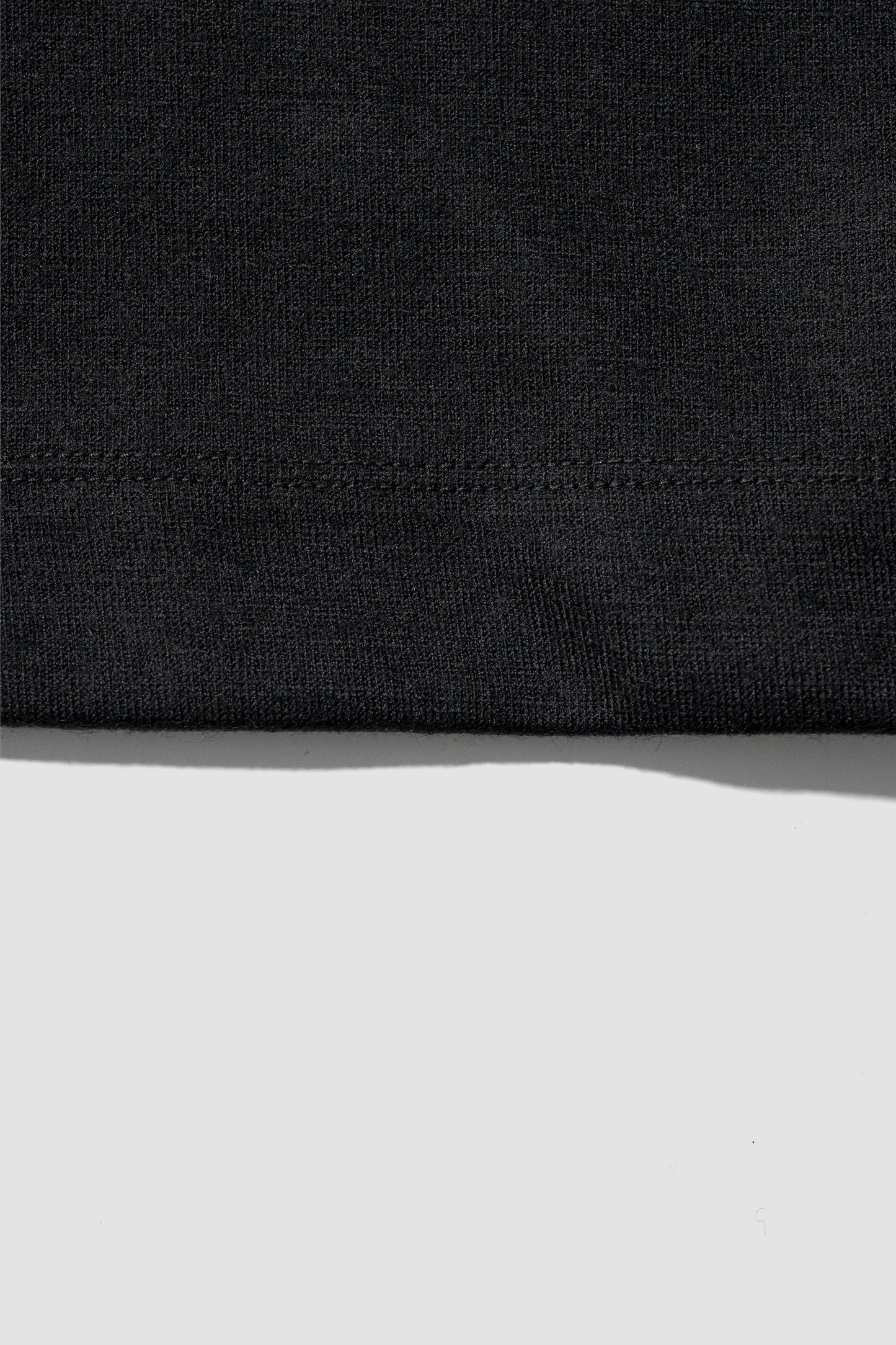 ROTOL/ Wool Wide Long Sleeve Tee "BLACK"