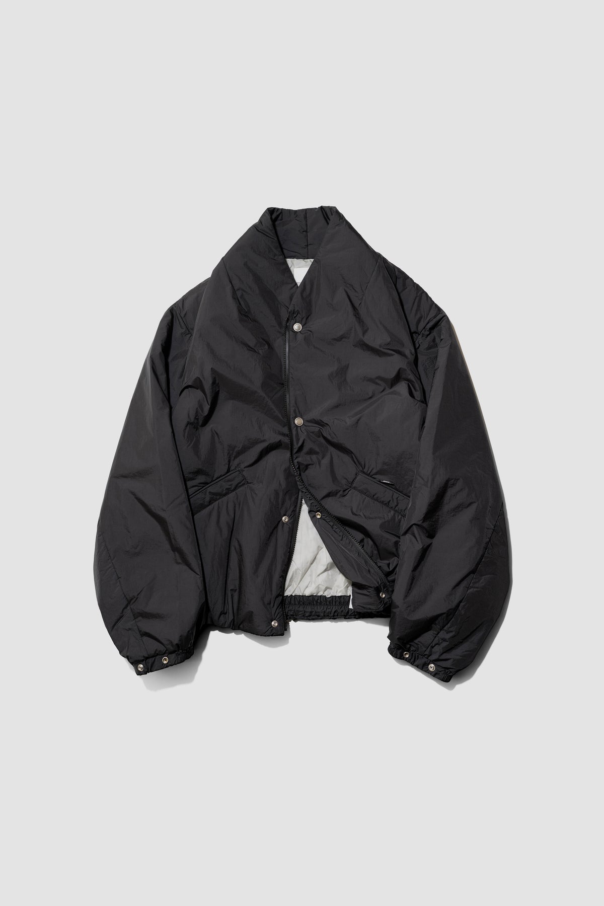 paratrait/ POROUS SKIN BLOUSON "BLACK"