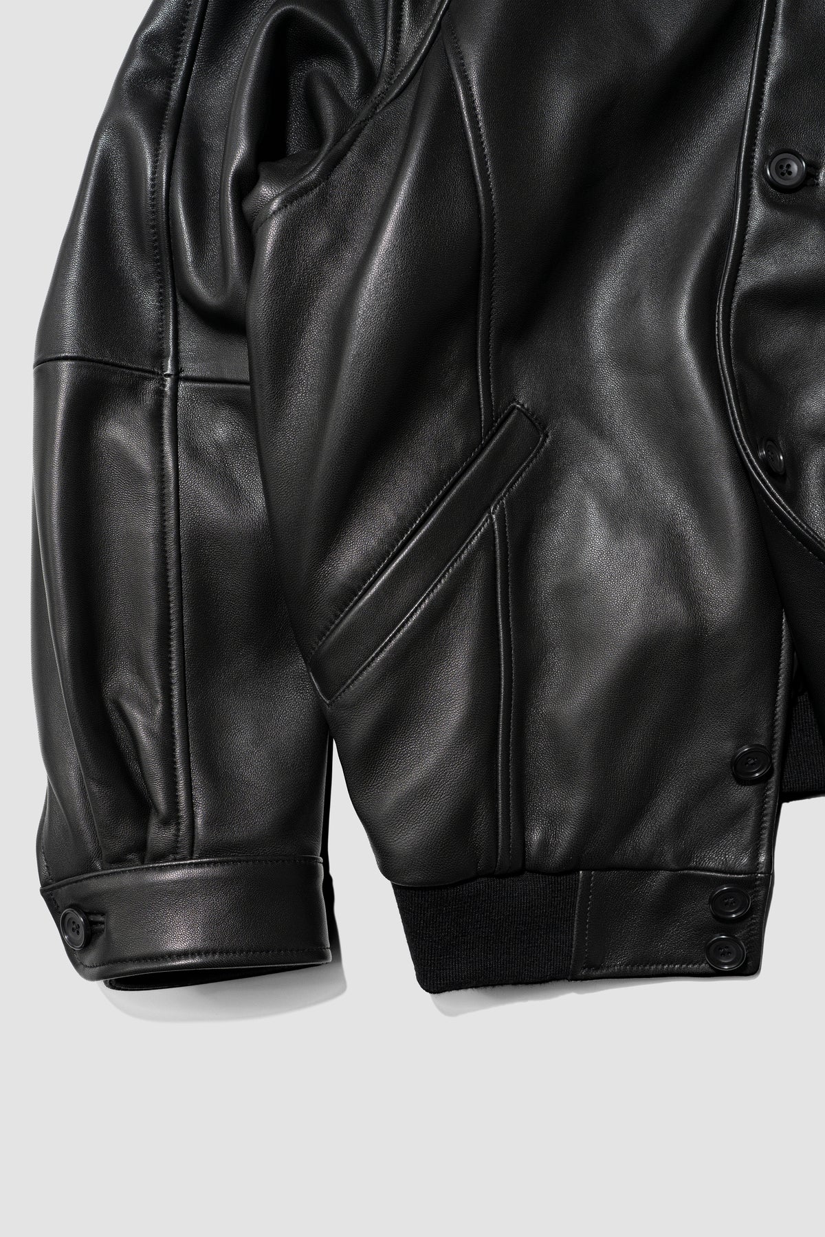 Antwort / LAMBSKIN BLOUSON "BLACK"