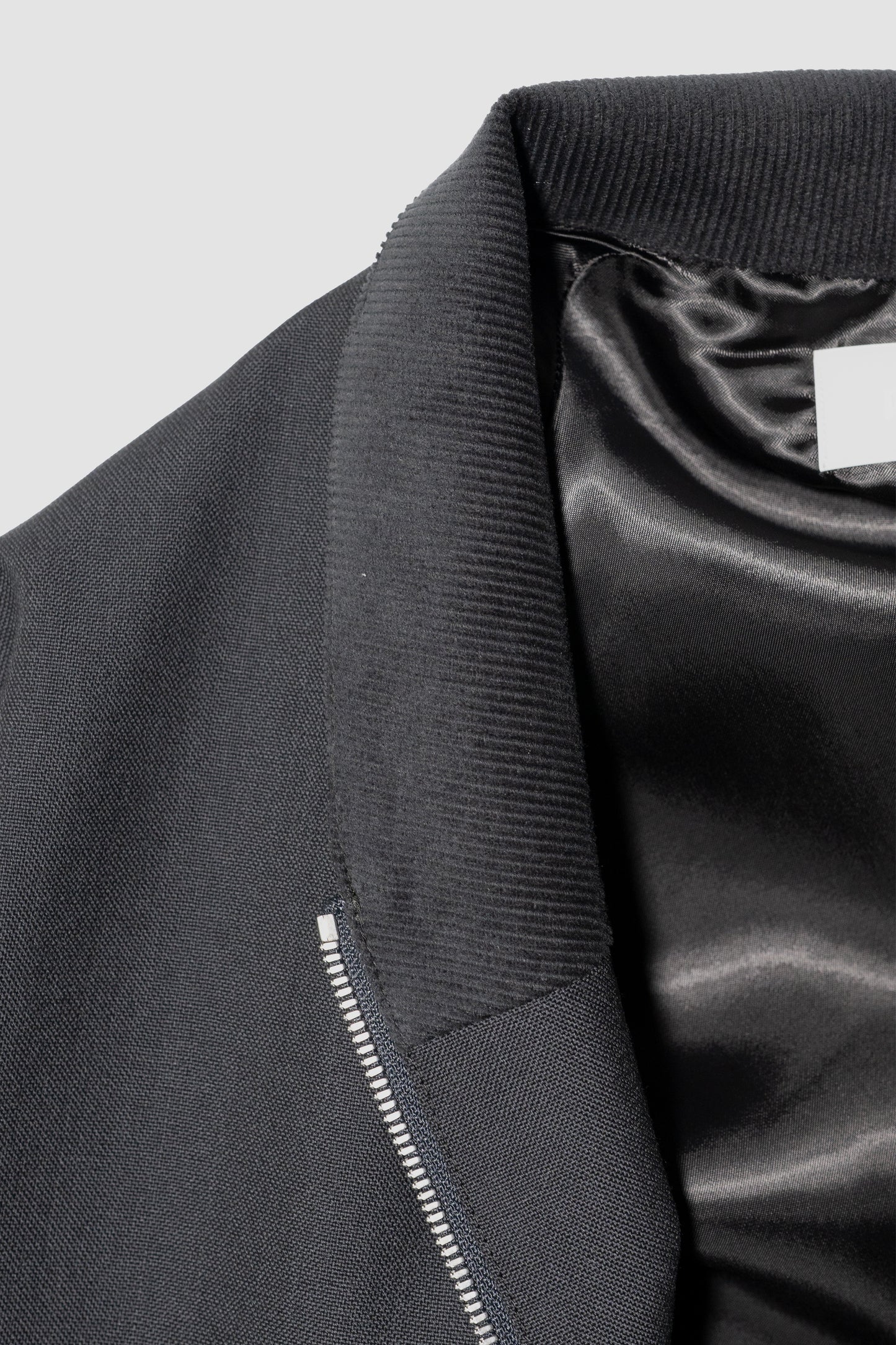 paratrait/ WOOL BLOUSON "GRAY"