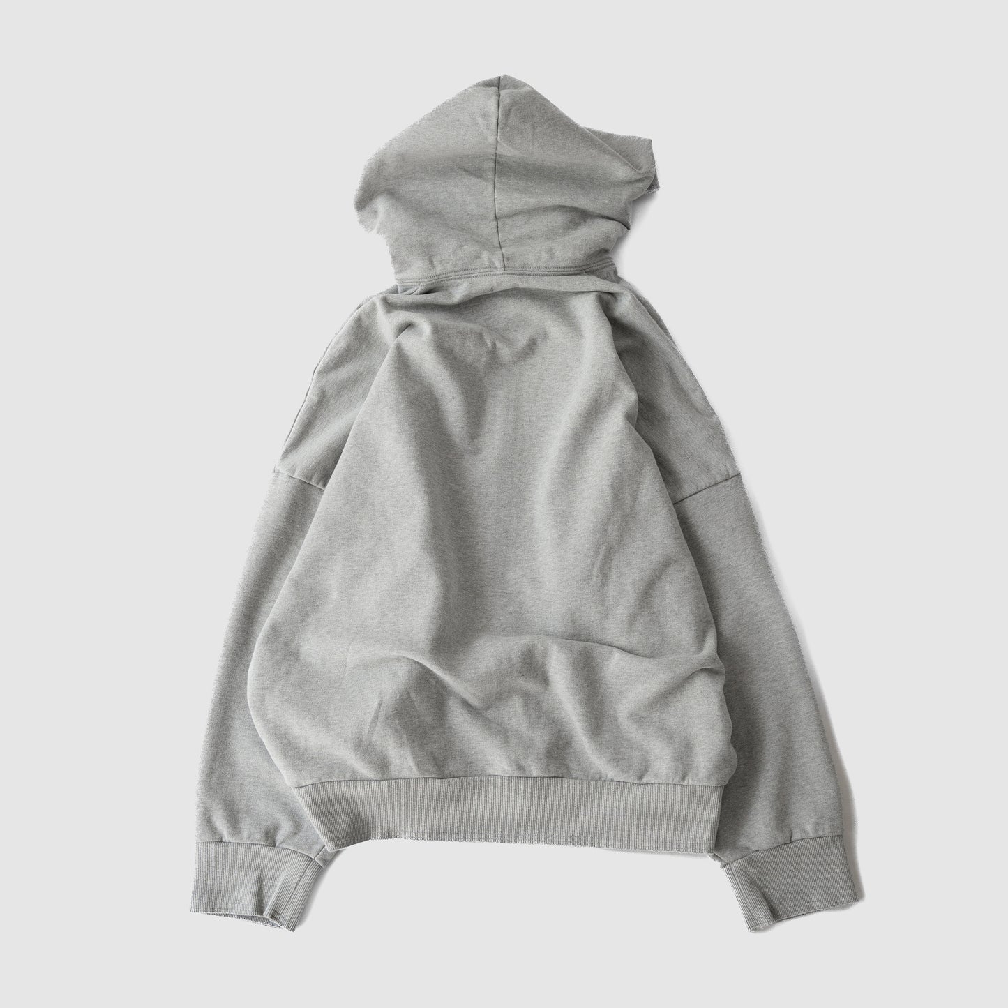 Antwort / CUT OFF ZIP HOODIE "GREY"