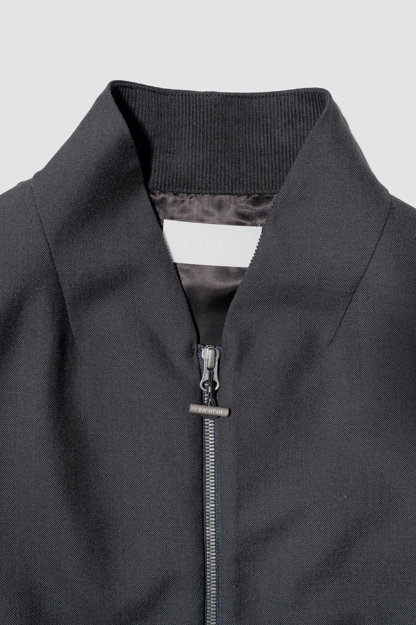 paratrait/ WOOL BLOUSON "GRAY"