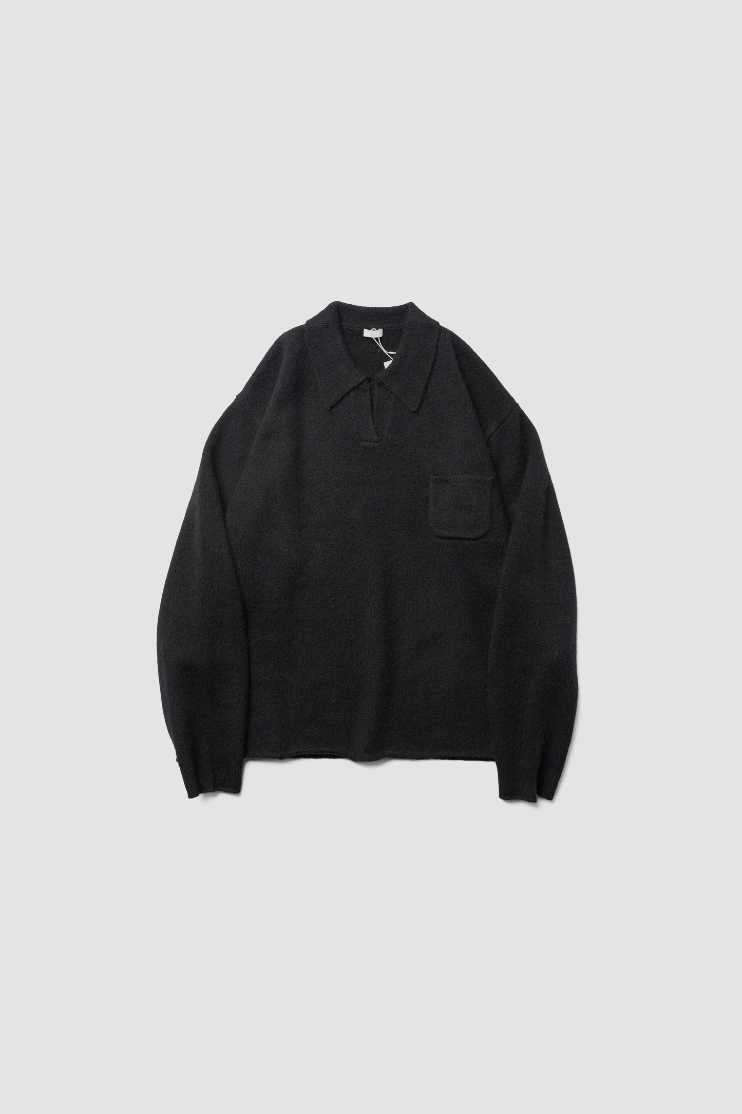 SEEALL/ SKIPPER POLO LS "BLACK"