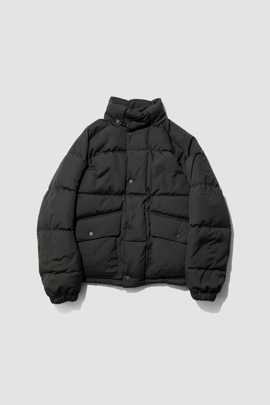 ANCELLM / AGING DOWN JACKET "BLACK"