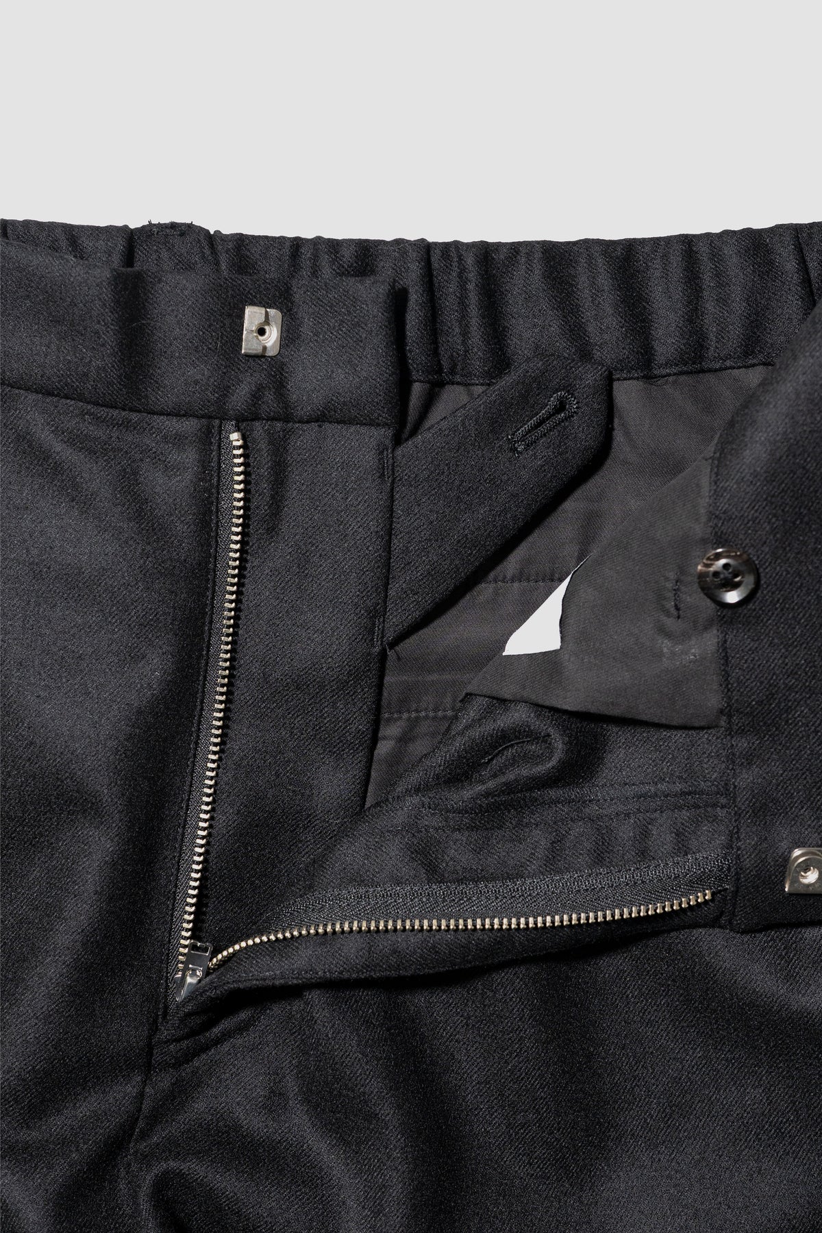 Afiit / 3TUCK SLACKS "BLACK"