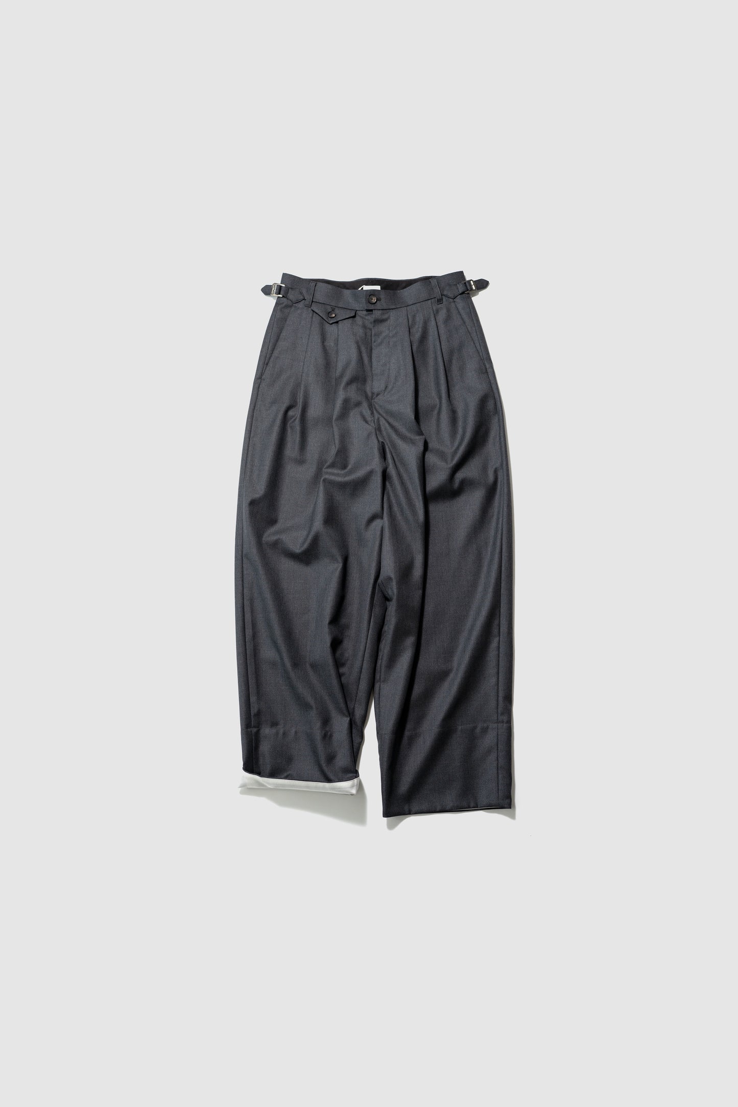 SEEALL/ 80'S PANTS "CHARCOAL"