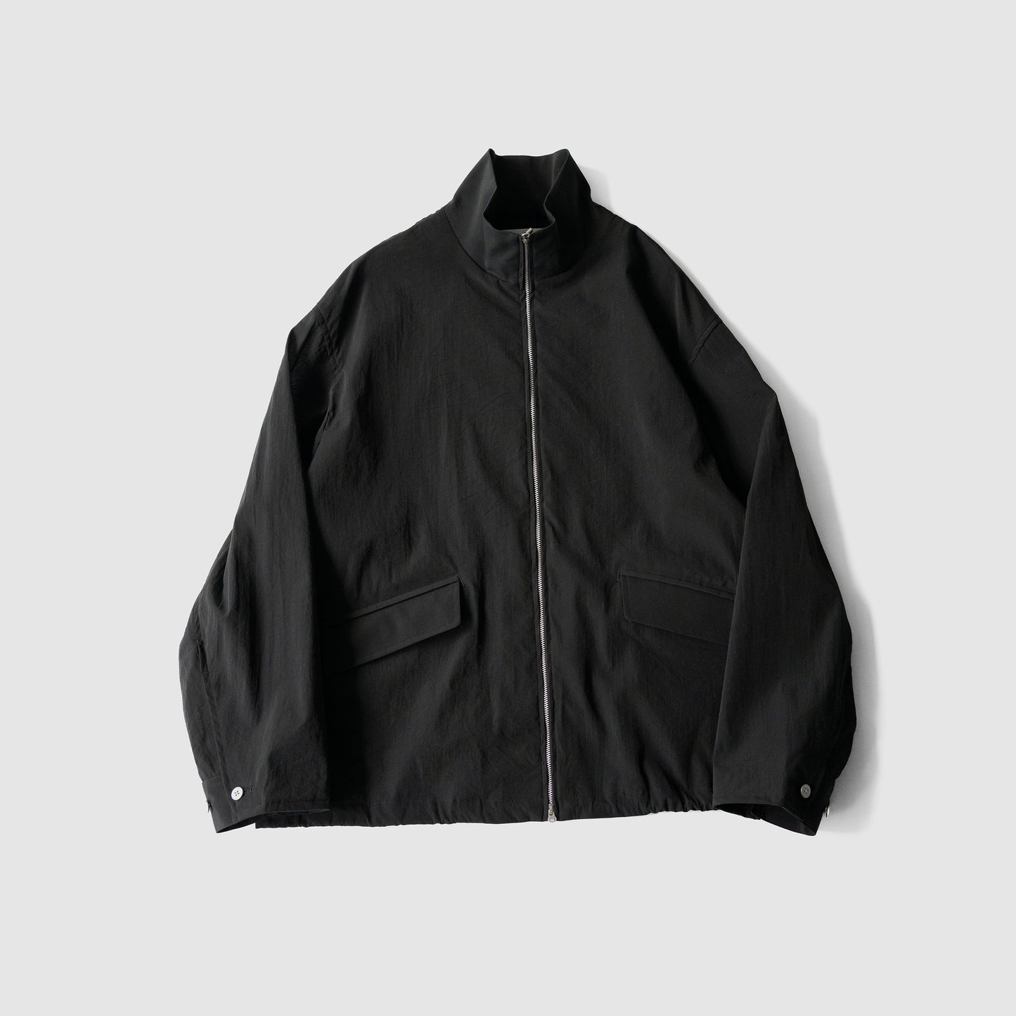 paratrait/ BARK SKIN BLOUSON "BLACK"