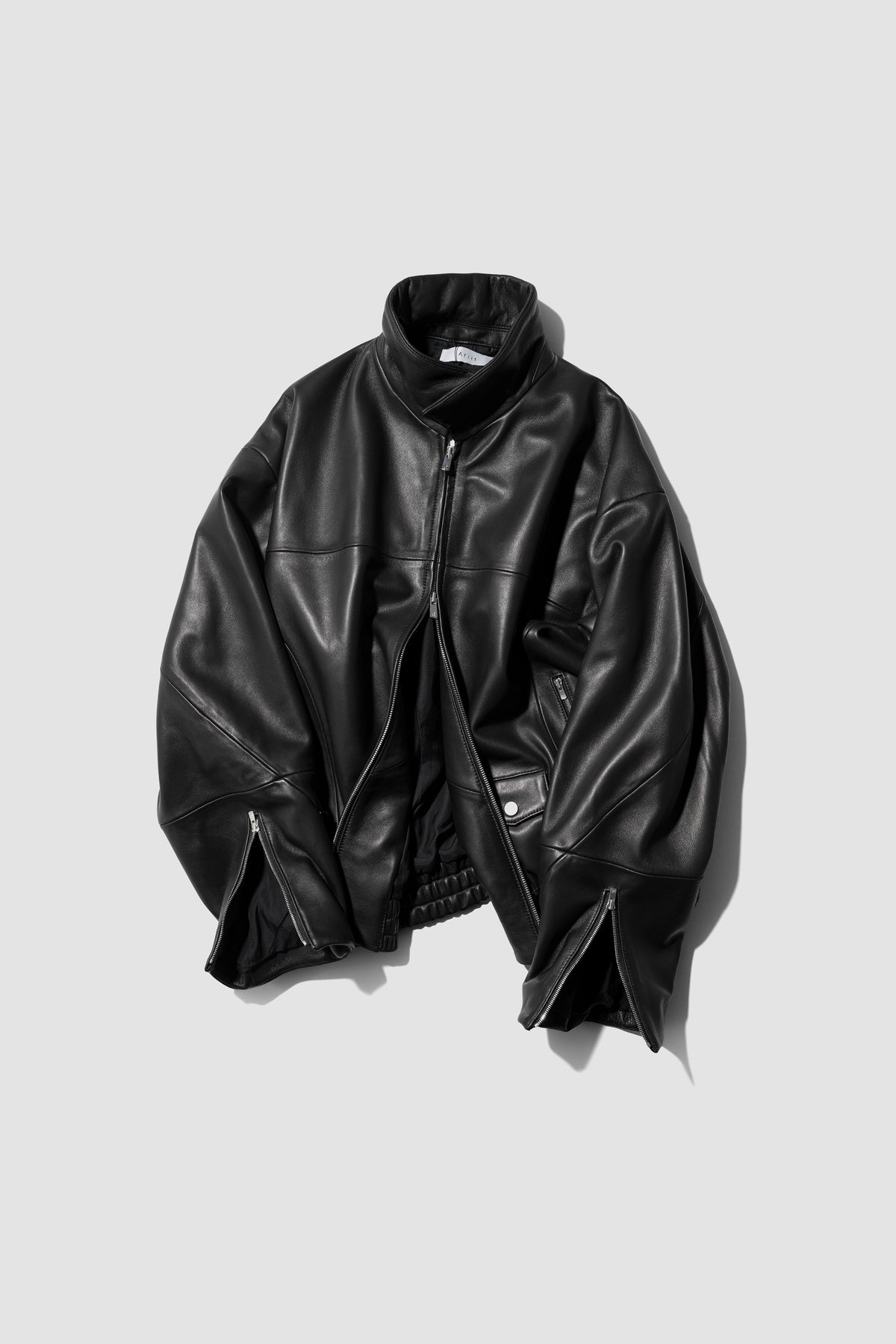 Afiit / LEATHER JACKET "BLACK"