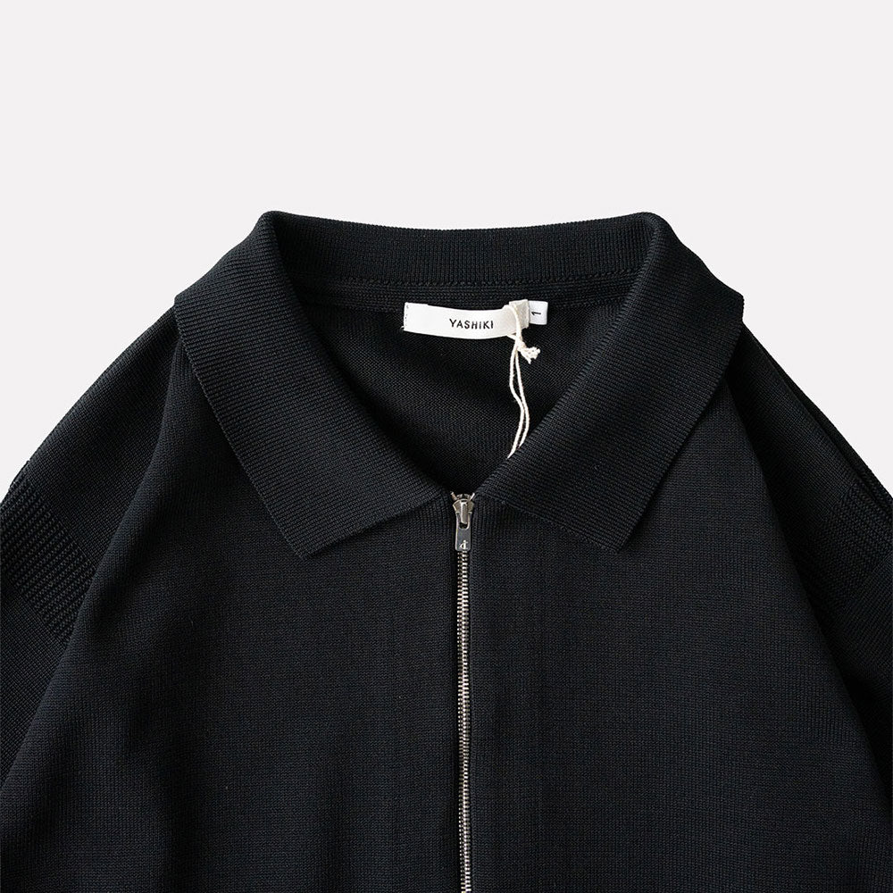 YASHIKI(ヤシキ) / -ex- Zip up knit blouson 