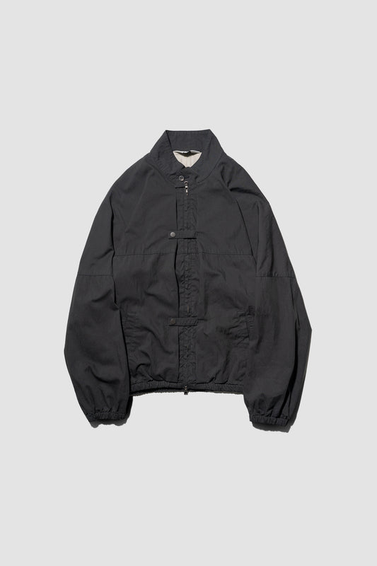ANCELLM / AGING KIMONO BLOUSON "BLACK"