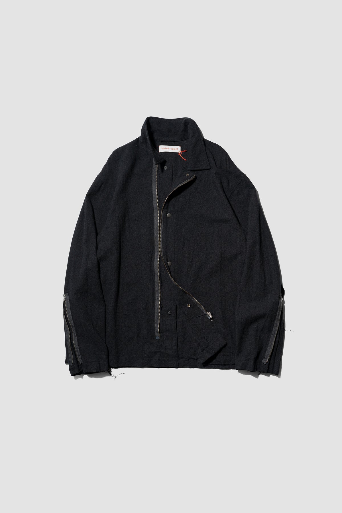 barbell object / zipper bl "black"