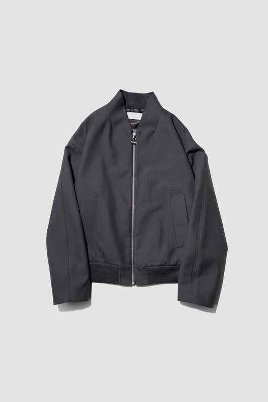 paratrait/ WOOL BLOUSON "GRAY"