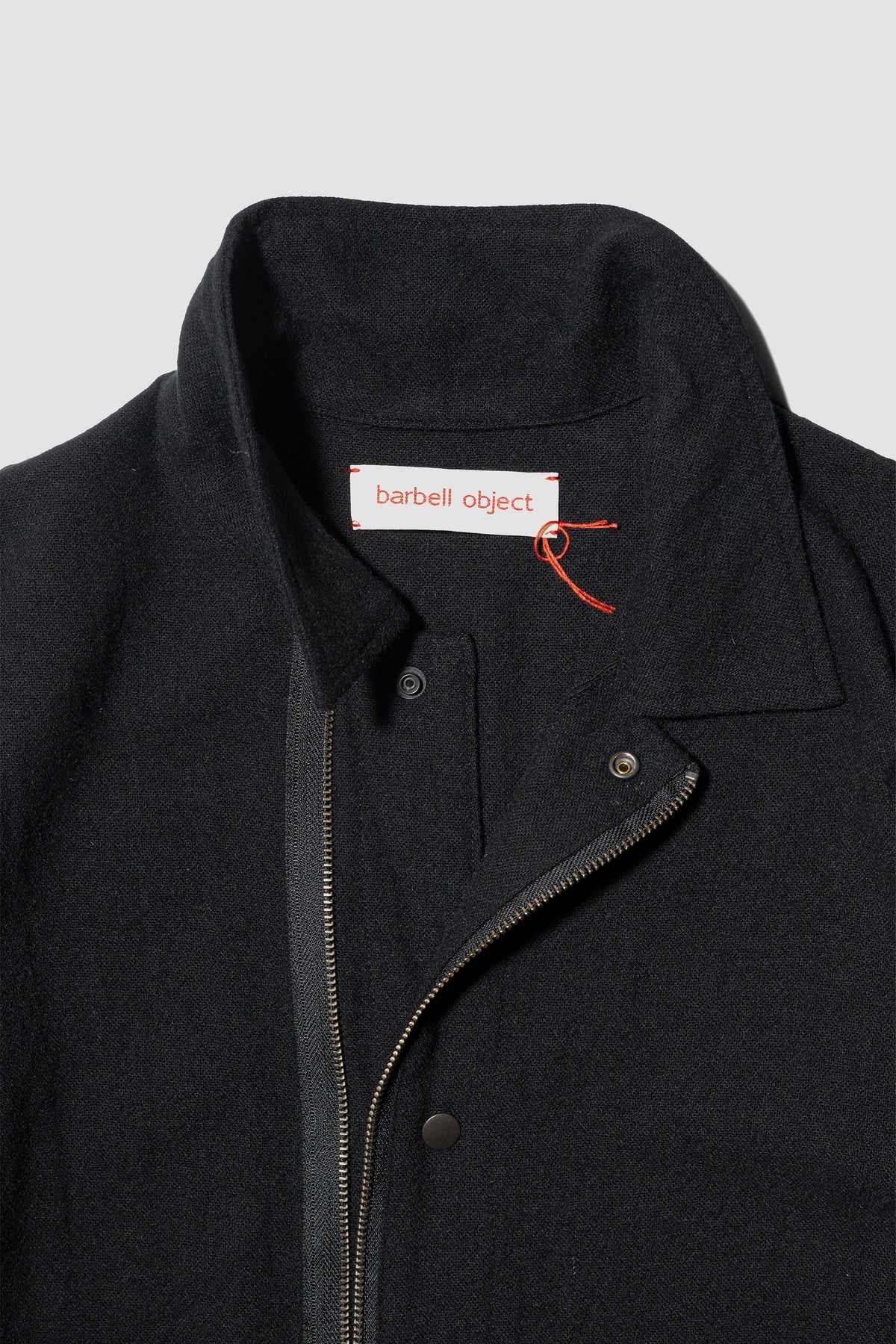 barbell object / zipper bl "black"