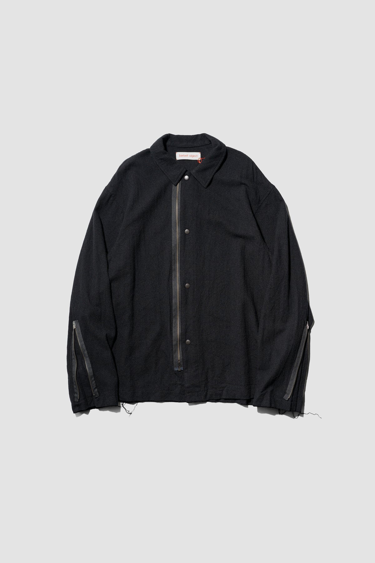 barbell object / zipper bl "black"