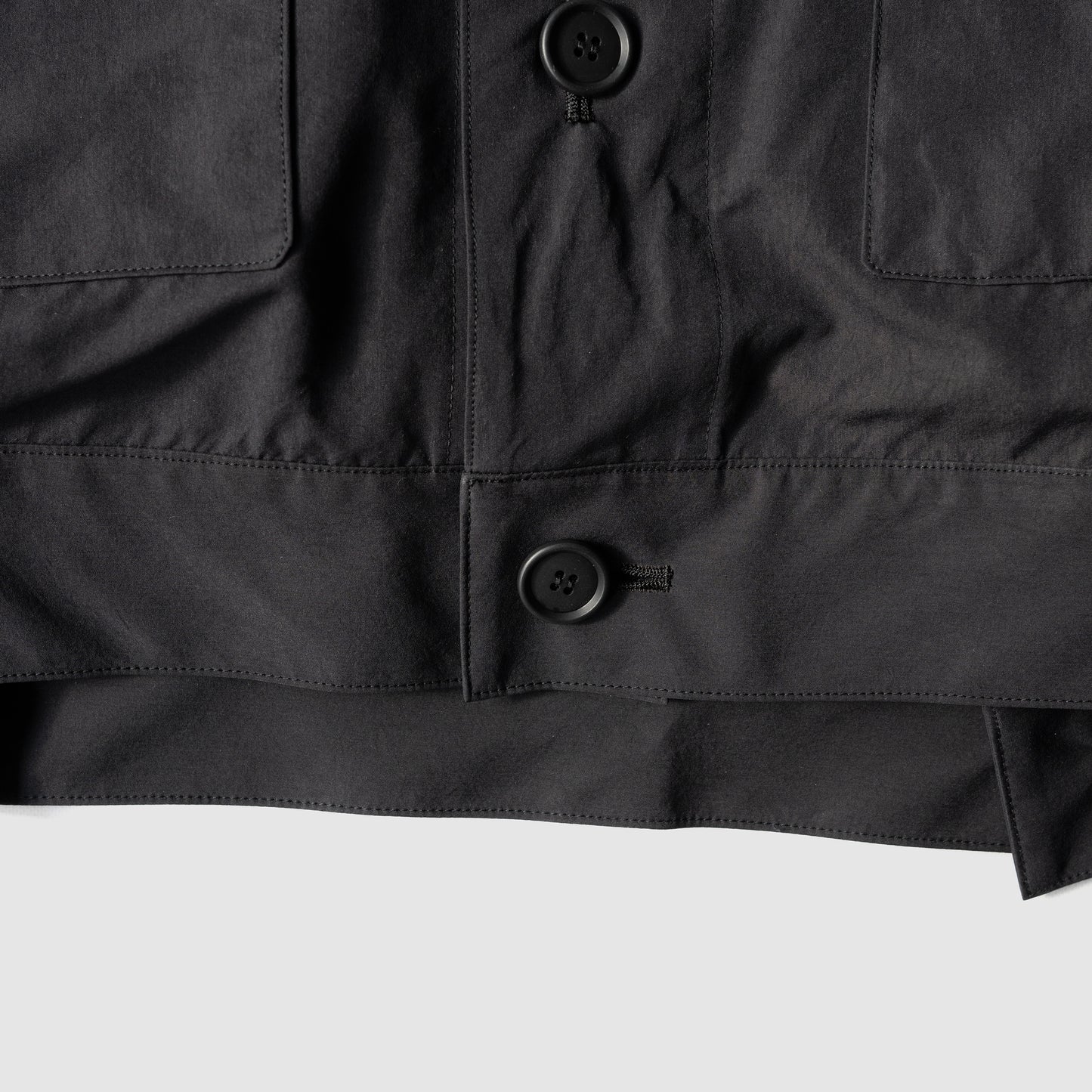 Antwort / SMOOTH TAFTA DOLMAN JACKET "BLACK"